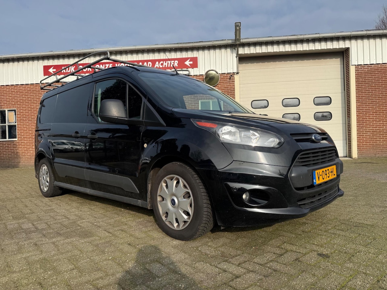 Ford Transit Connect - 1.5 TDCI L2 imperiaal deurladder 120PK euro6 3zits - AutoWereld.nl