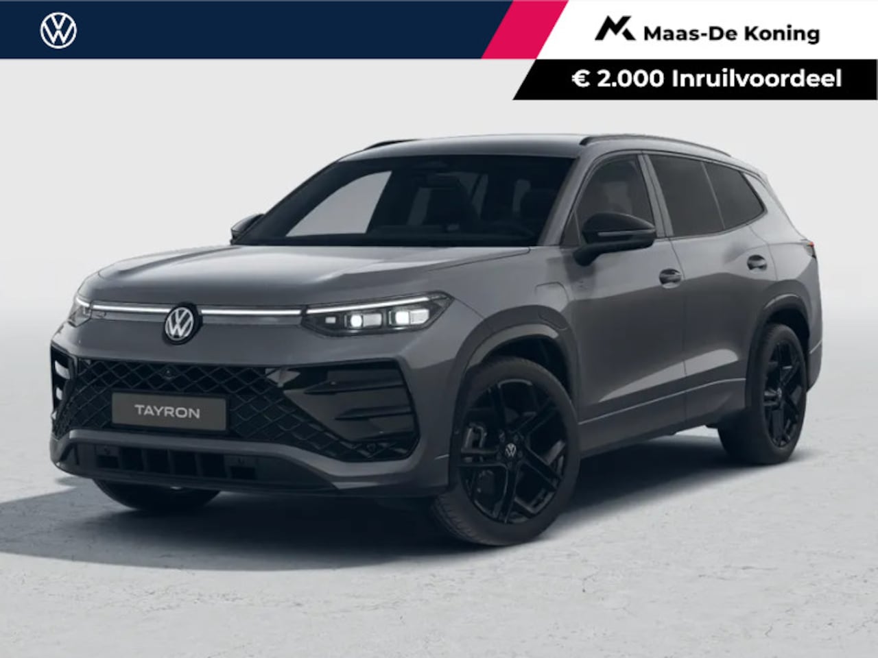 Volkswagen Tayron - R-Line Edition 1.5 eHybrid 272 PK 6 versn. DSG · Black Style Pakket · Comfort Pakket Plus - AutoWereld.nl