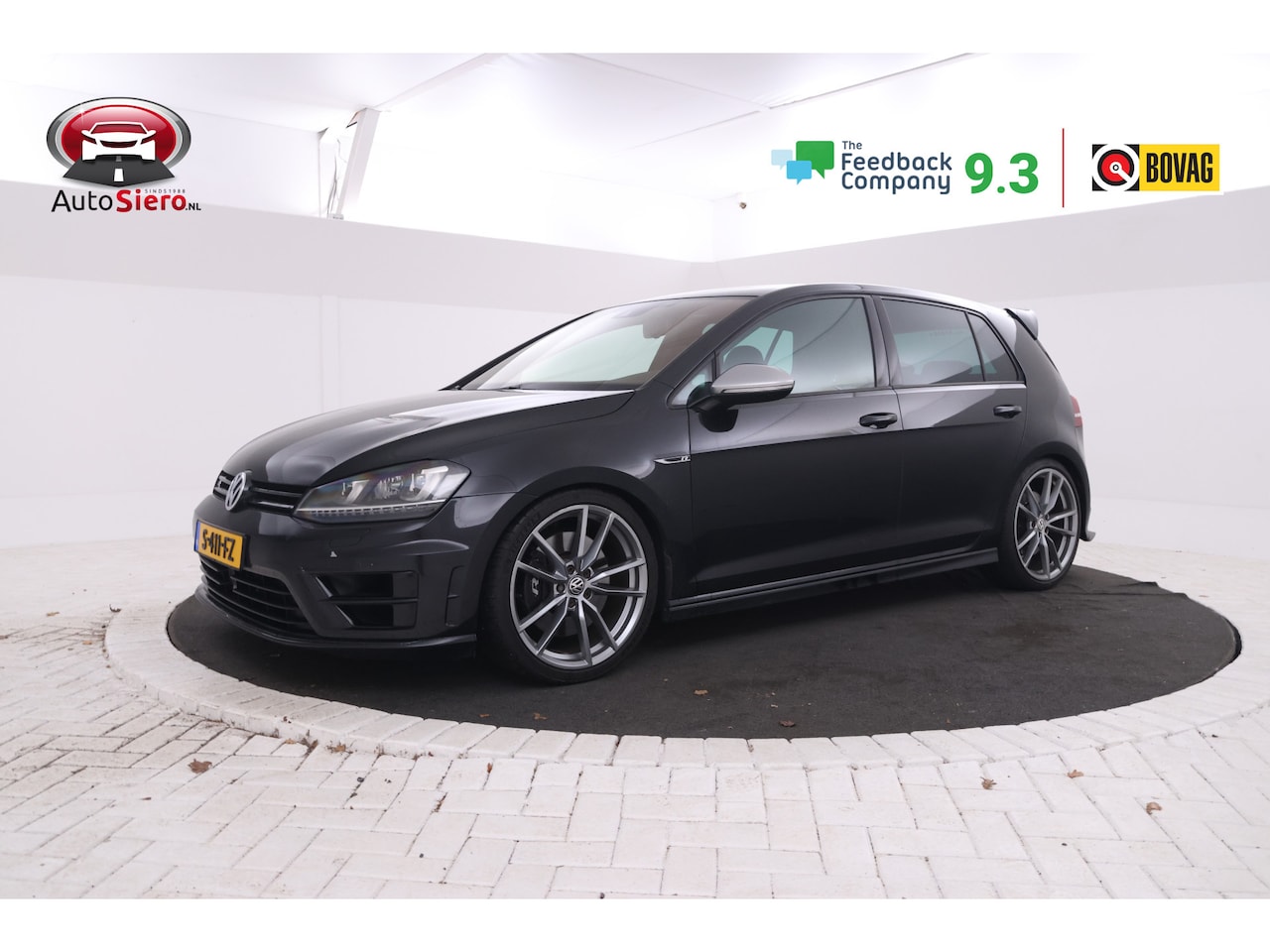 Volkswagen Golf - 2.0 TSI R 4Motion 400pk! Automaat, Volleder - AutoWereld.nl