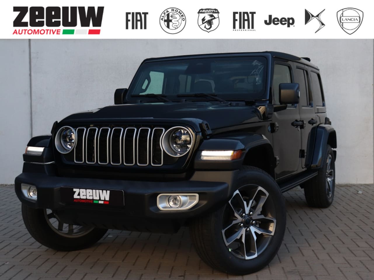 Jeep Wrangler Unlimited - 4xe 380 PK Sahara | Schuifdak | Leder | Camera | Navi | 20" - AutoWereld.nl