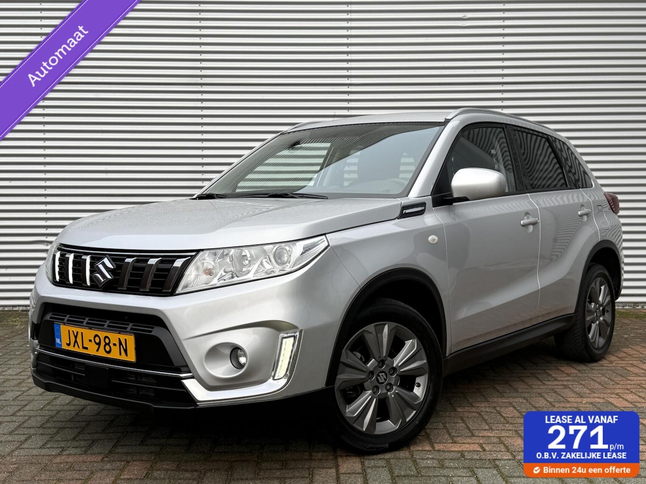 Suzuki Vitara - 1.0 Boosterjet Autom Led Carplay Cruise Camera 2019 Eerste Eigenaar Dealer Onderhouden 201 - AutoWereld.nl