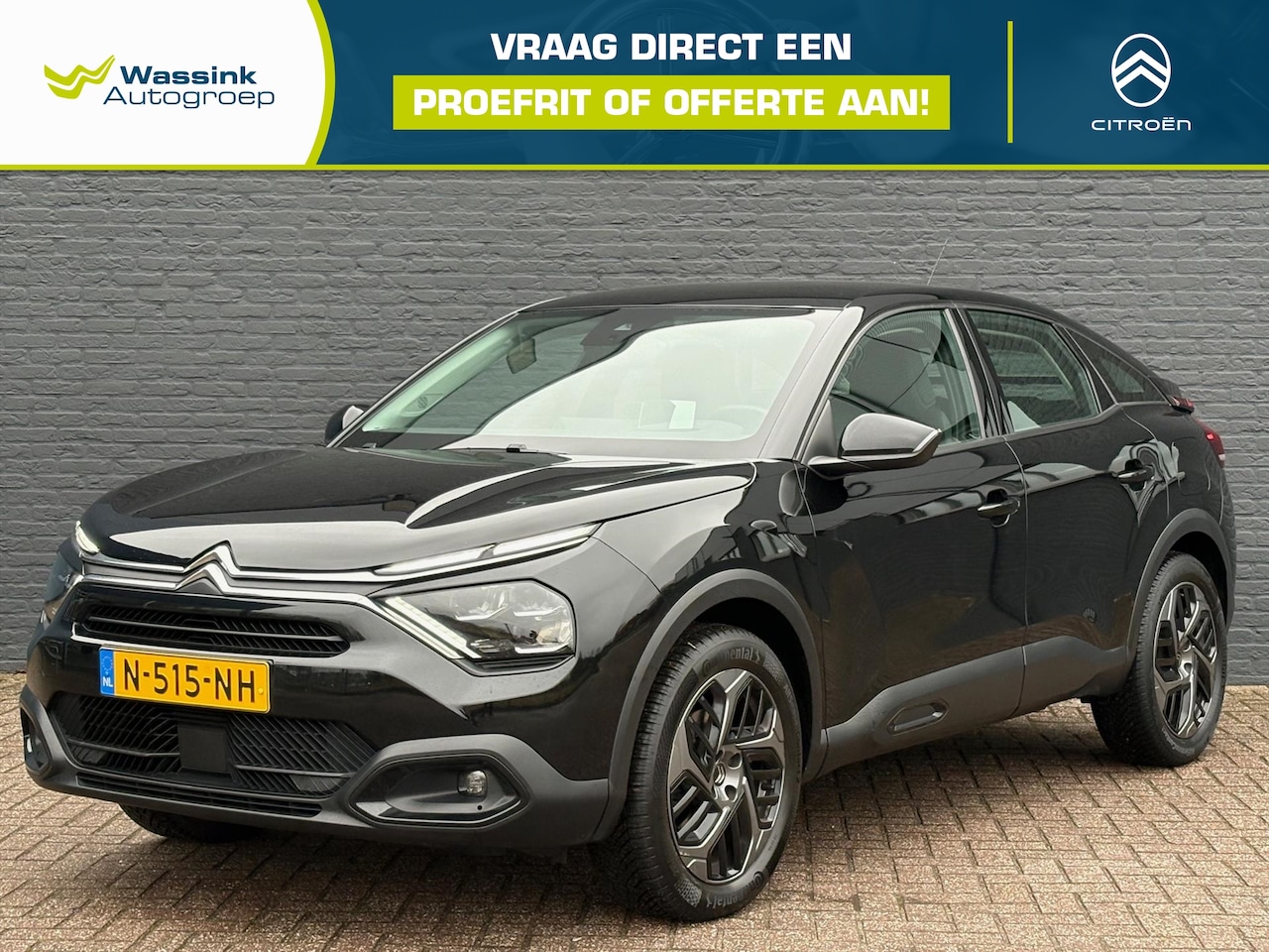 Citroën C4 - 1.2 PureTech 130pk Feel Pack | Heads-up Display | Cruise Control | Camera & Sensoren Achte - AutoWereld.nl