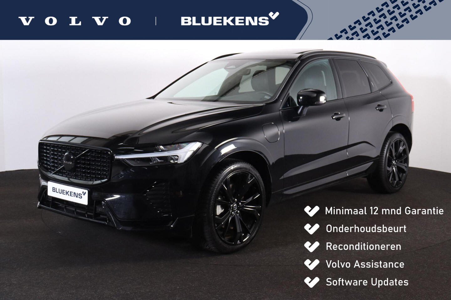 Volvo XC60 - T6 Plug-in hybrid AWD Plus Black Edition - Panorama/schuifdak - Parkeercamera achter - Ver - AutoWereld.nl