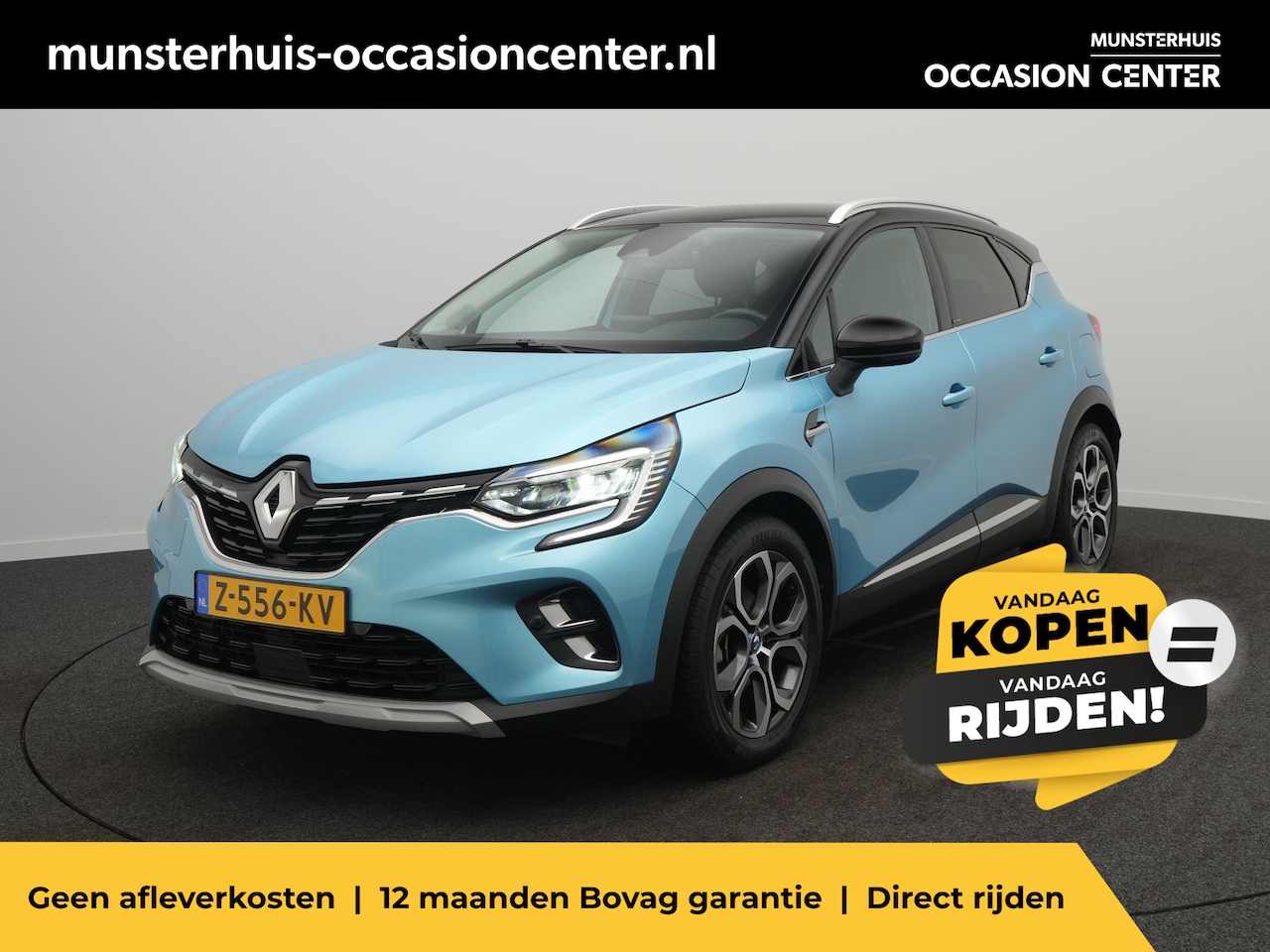 Renault Captur - 1.6 E-Tech Plug-in Hybrid 160 Edition One - RIJKLAARPRIJS - Unieke Kleur! - Achteruitrijca - AutoWereld.nl