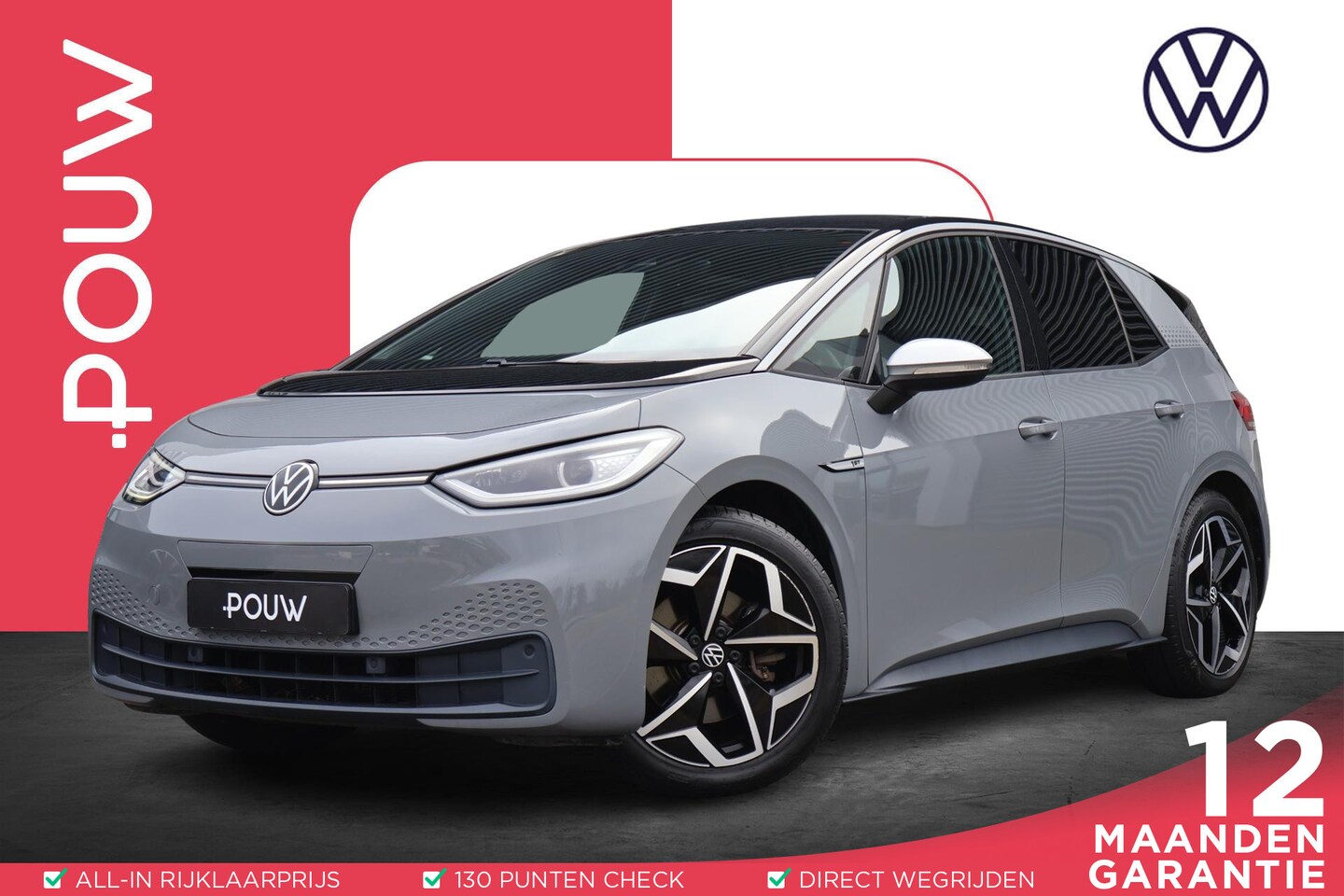 Volkswagen ID.3 - 204pk First Plus 58 kWh Pro Performance | SoH 93% | Camera Achter | Keyless - AutoWereld.nl