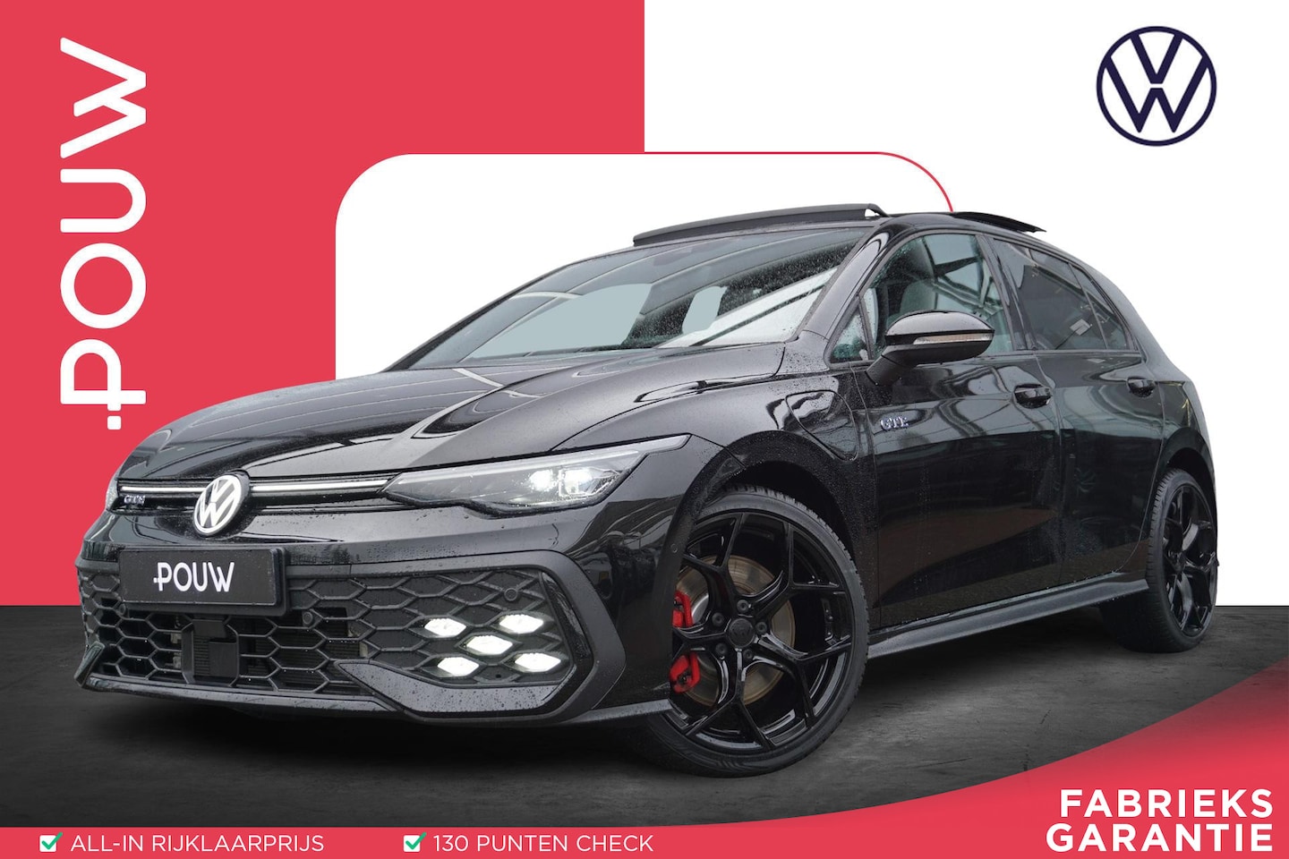 Volkswagen Golf - GTE 1.5 eHybrid 272pk | SoH 100% | Panoramadak | Leder | Trekhaak - AutoWereld.nl