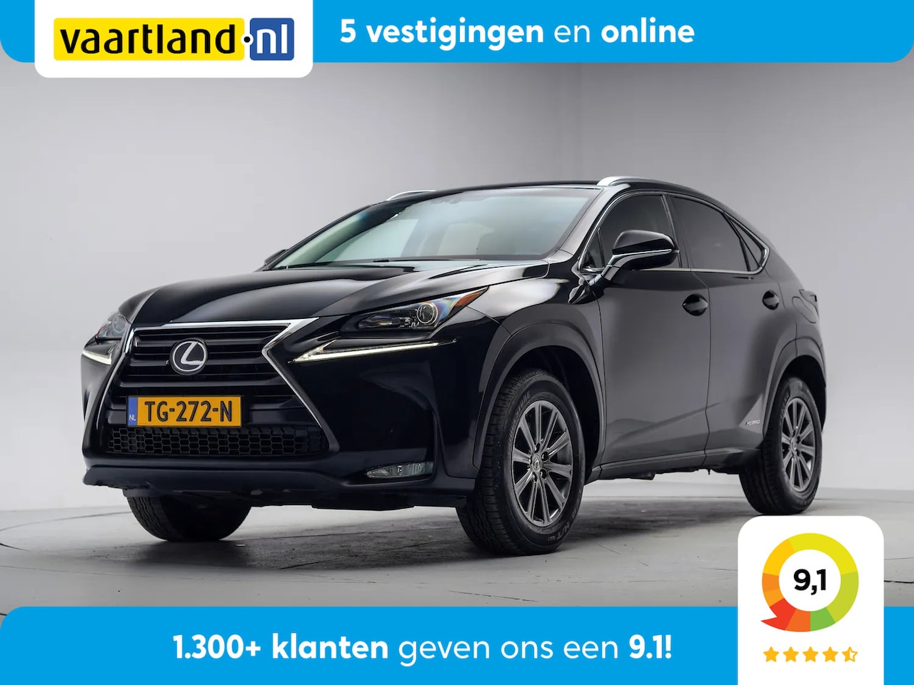 Lexus NX - 300H Business Line [ leder Stoelverwarming Trekhaak full led navi camera ] - AutoWereld.nl