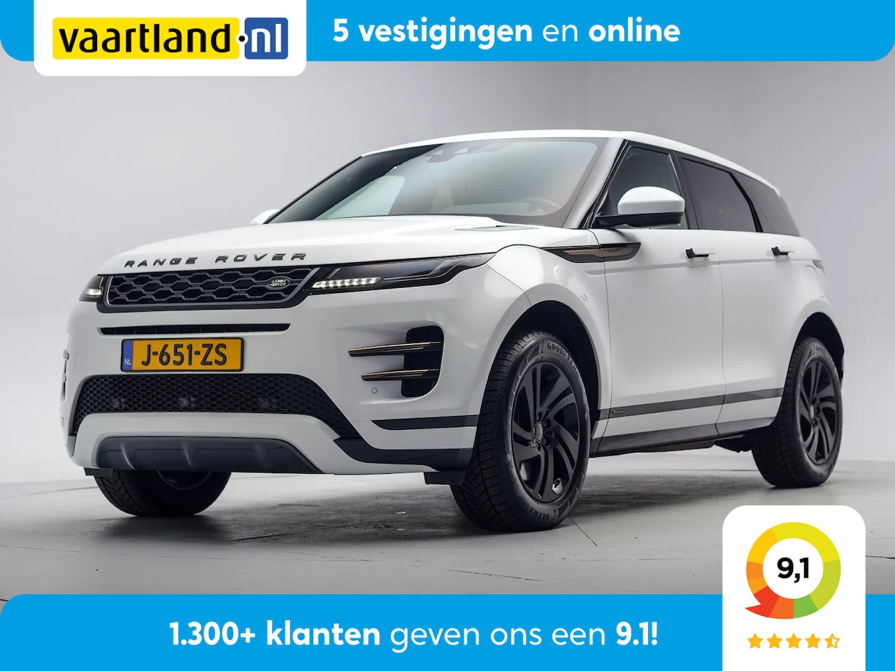 Land Rover Range Rover Evoque - P300e AWD PHEV R-Dynamic [ LED Apple/Android Camera Clima ] - AutoWereld.nl