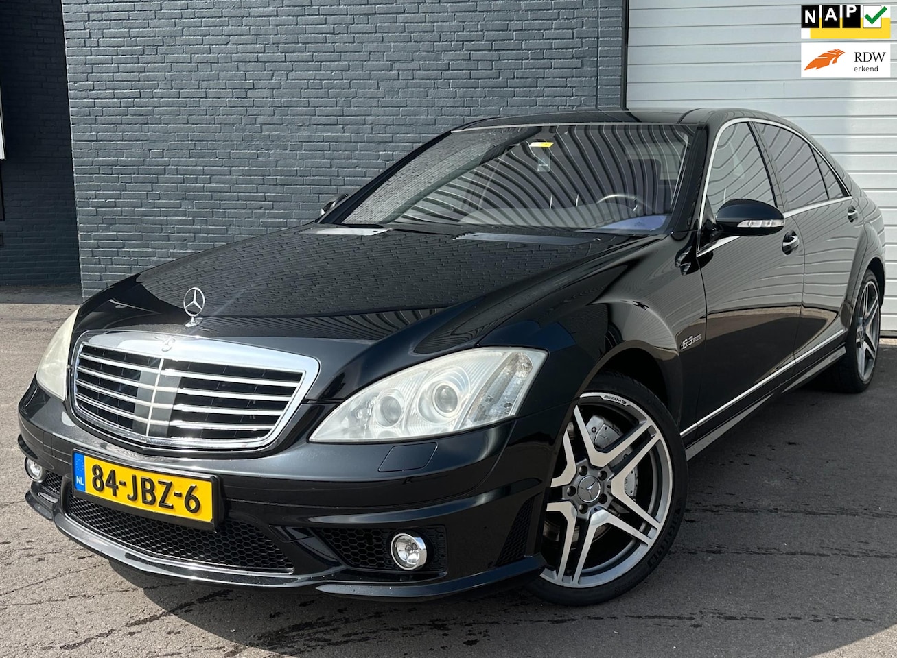 Mercedes-Benz S-klasse - AMG 63 Lang PANO/DESIGNO/SOFTCLOSE/NIGHTVISION - AutoWereld.nl