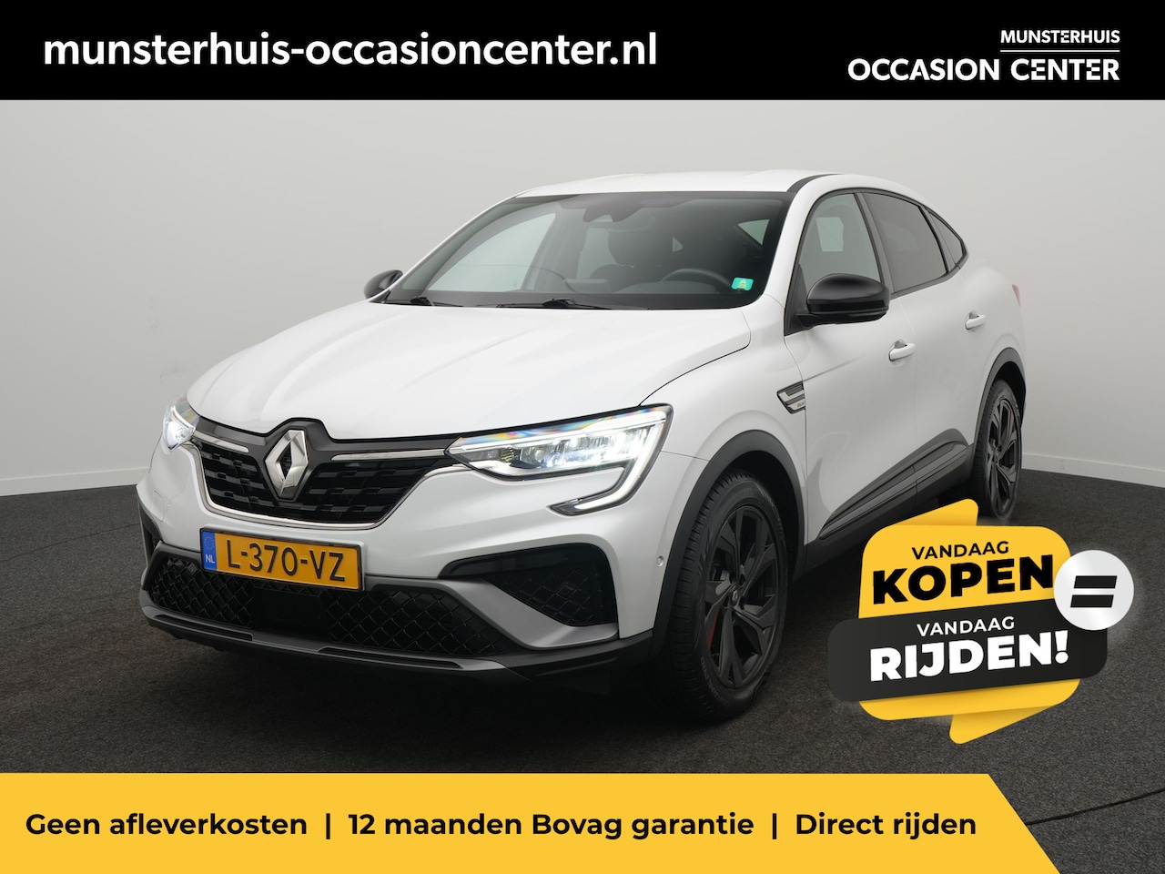 Renault Arkana - 1.6 E-Tech Hybrid 145 R.S. Line - RIJKLAARPRIJS - All Seasonbanden - Achteruitrijcamera - - AutoWereld.nl
