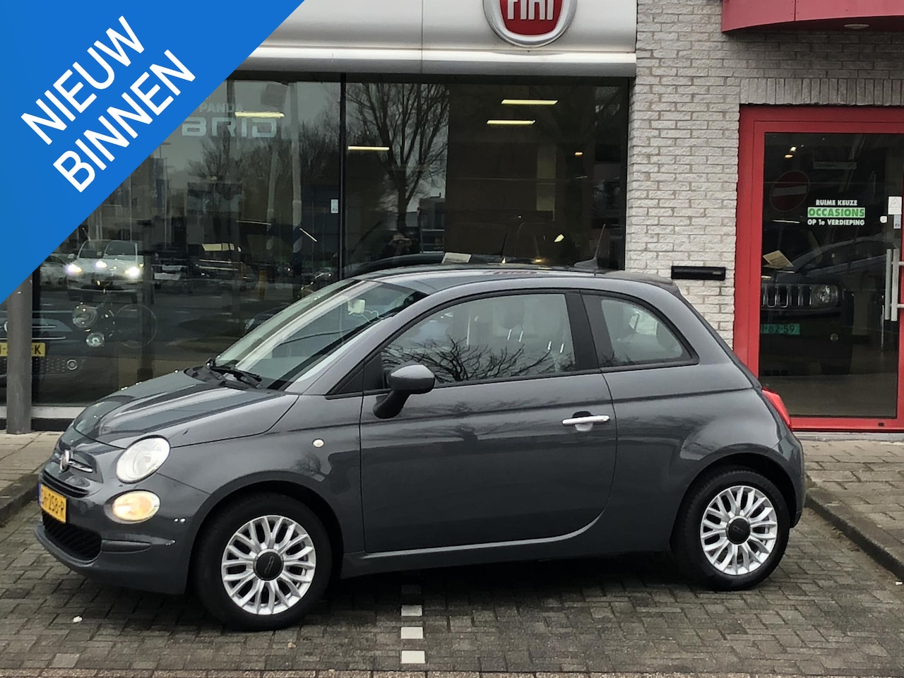 Fiat 500 - 1.2 69 Popstar AIRCO|CRUISE CONTROL|BLEUTOOTH|15" - AutoWereld.nl