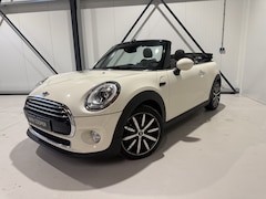MINI Cabrio - 1.5 Cooper Chili. LED, Half leer, 17". Eerste eig Zeer mooi