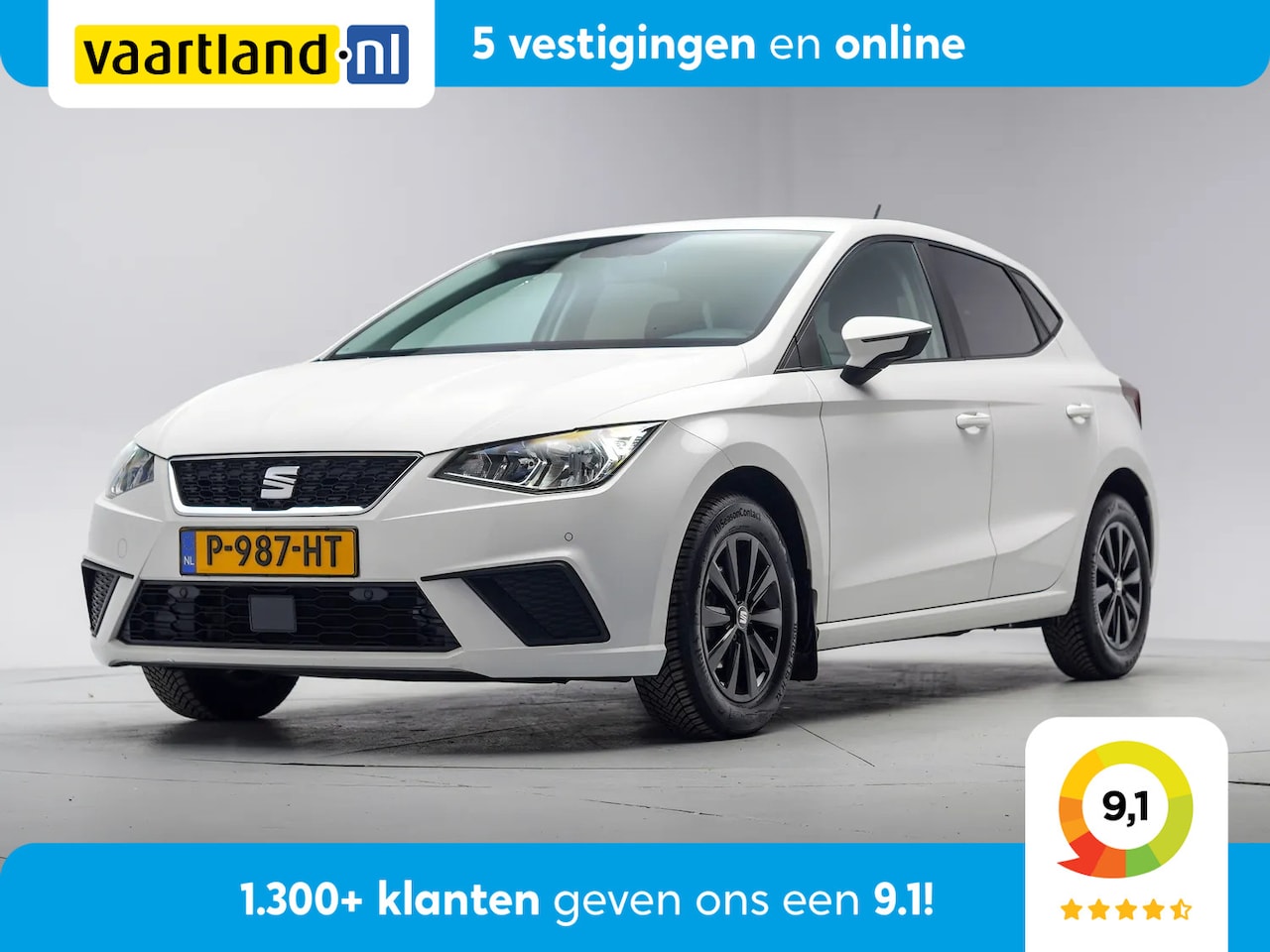 SEAT Ibiza - 1.0 Reference [ Achteruitrijcamera Stoelverwarming Virtiual Dash. ] - AutoWereld.nl