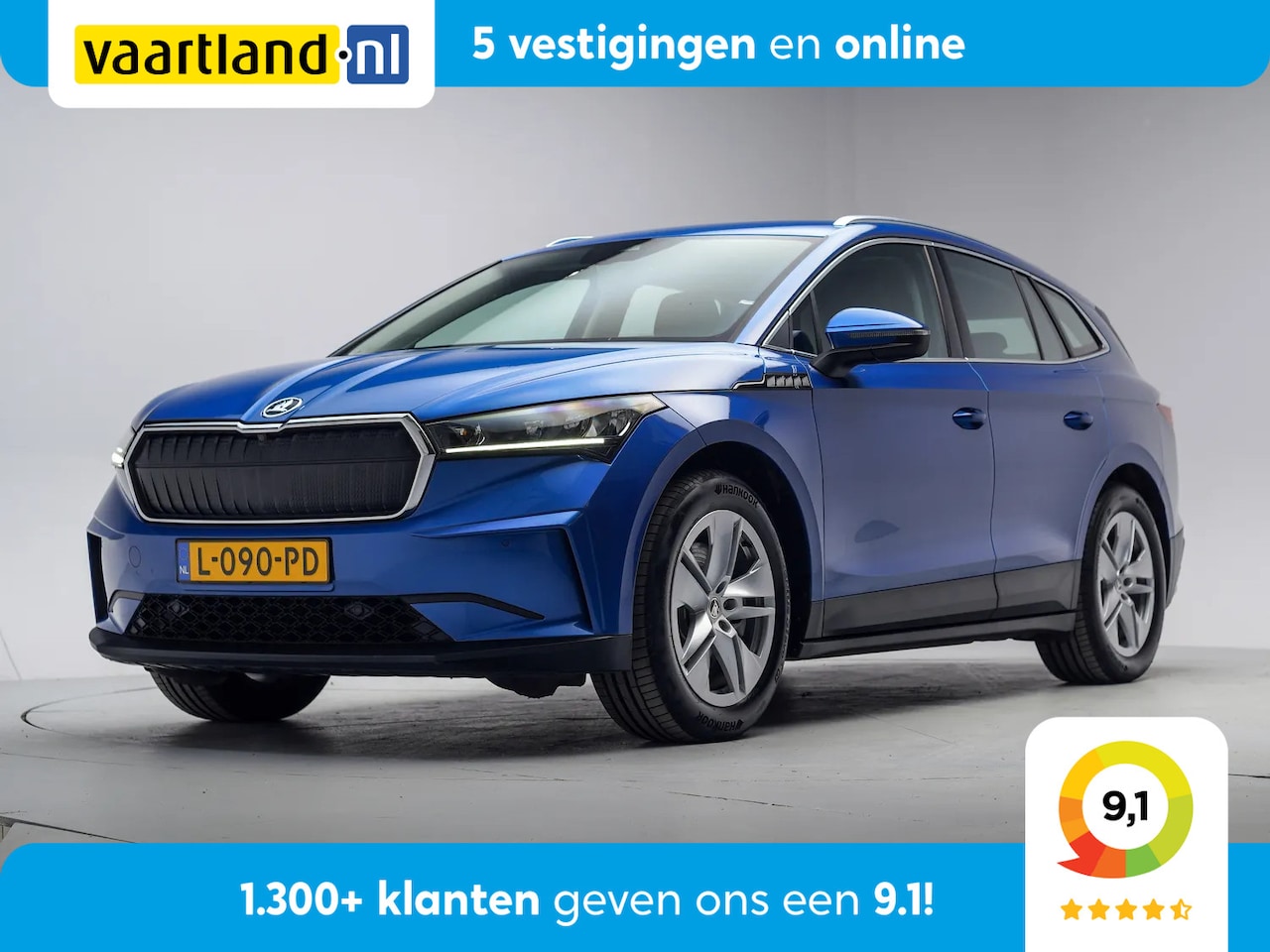 Skoda Enyaq iV - 80 Comfort Plus [ Navi Carplay / Android Stoelverwarming Half leder Camera ] - AutoWereld.nl