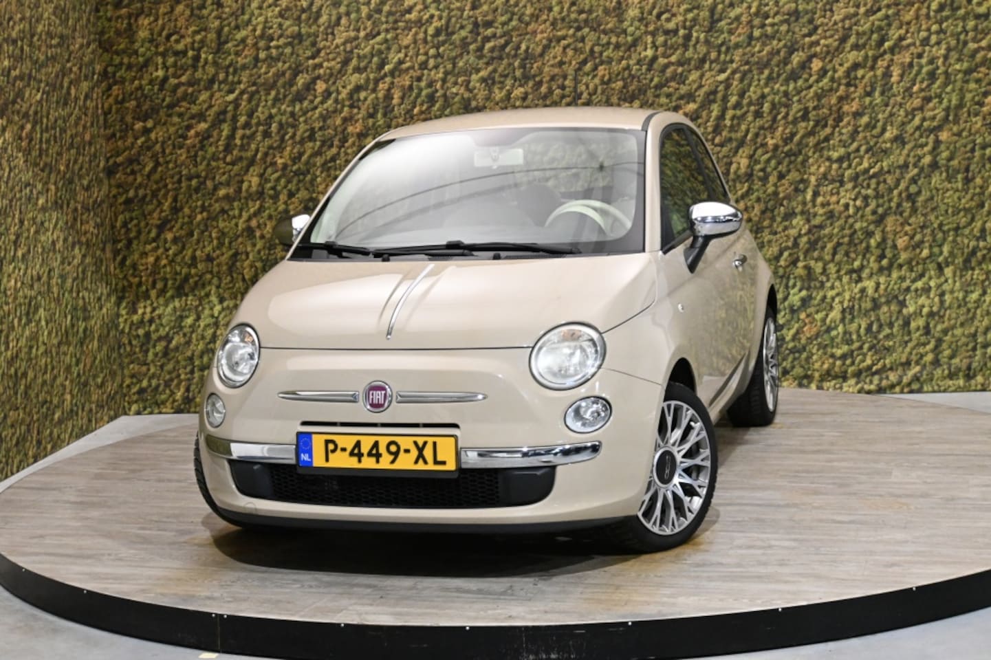 Fiat 500 - 1.2 Lounge | Cappuccino | Airco | 16"velgen - AutoWereld.nl