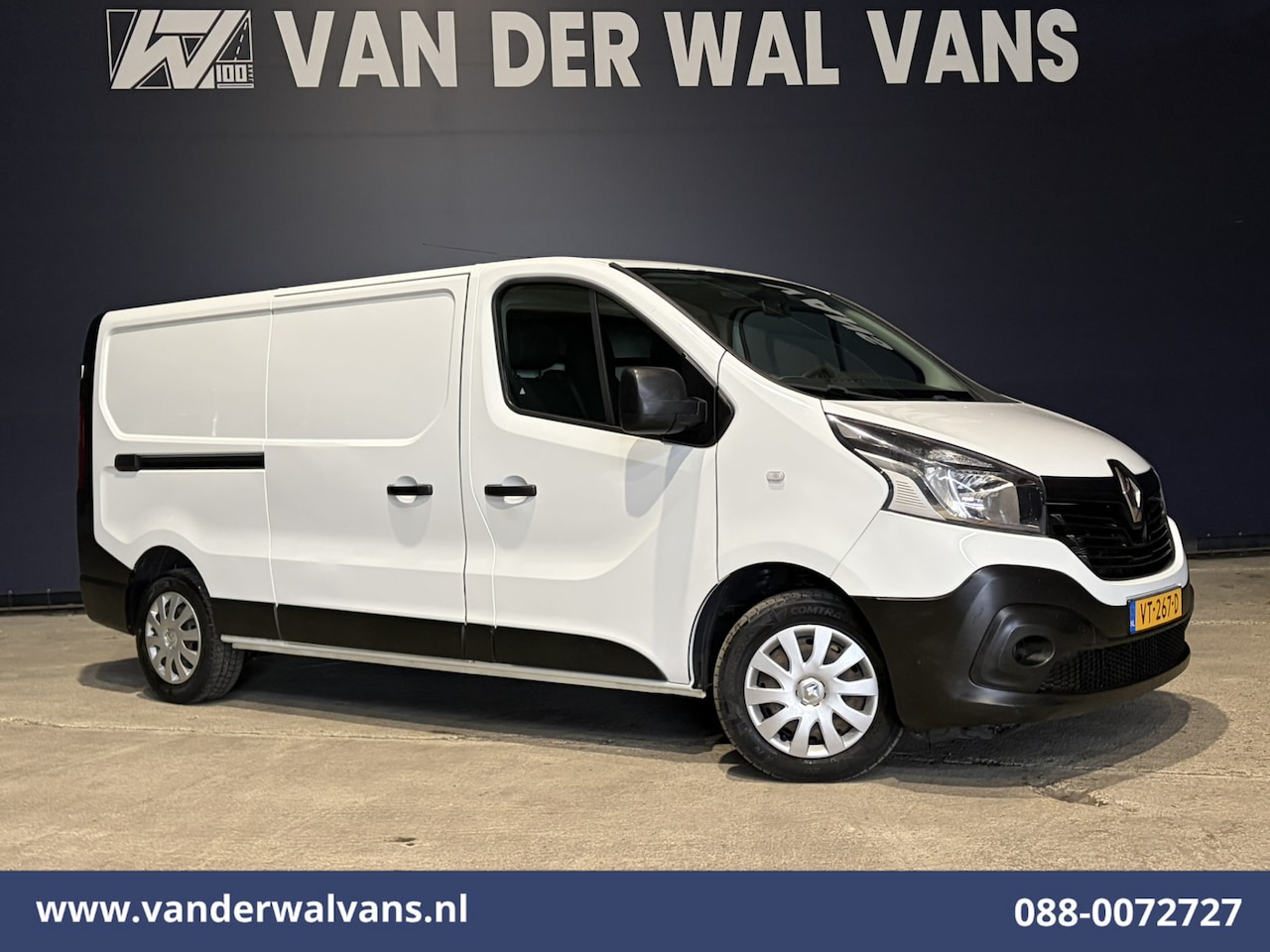 Renault Trafic - 1.6 dCi L2H1 Airco | Navigatie | Cruisecontrol | Trekhaak | Parkeersensoren Bijrijdersbank - AutoWereld.nl