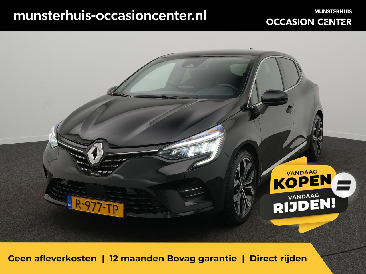 Renault Clio - 1.6 E-Tech Hybrid 145 Techno - RIJKLAARPRIJS - All Seasonbanden - Achteruitrijcamera - Cru - AutoWereld.nl
