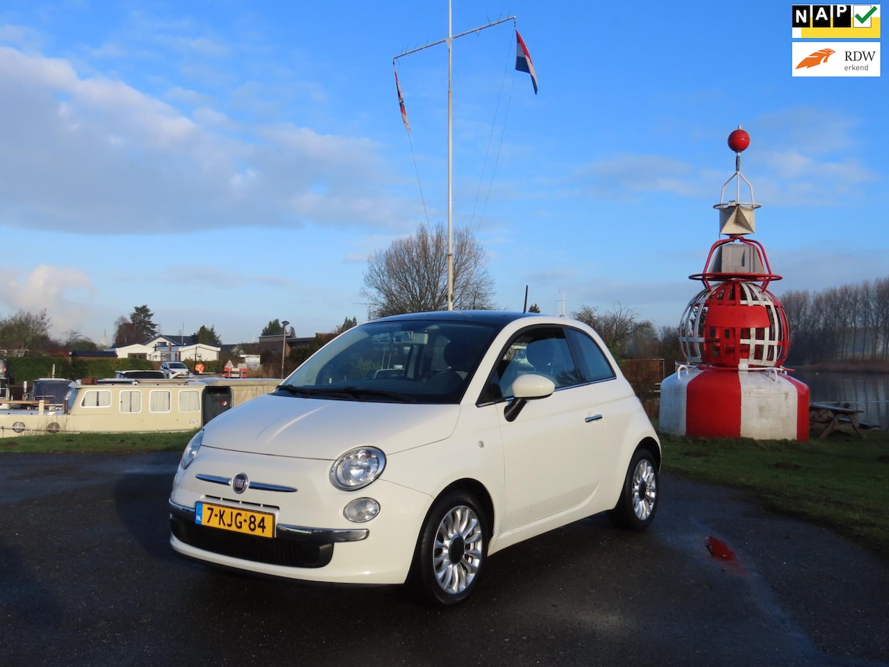 Fiat 500 - 0.9 TwinAir Lounge *Pano *2e Eig - AutoWereld.nl