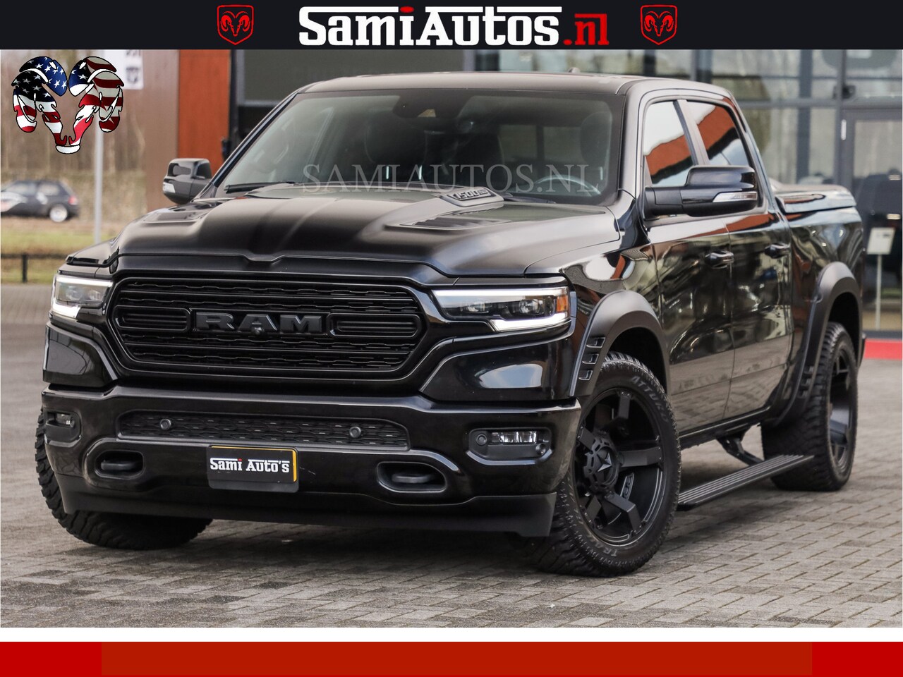 Dodge Ram Pick Up - LIMITED HULK PACK | BLACK OPS | BTW VRIJ MARGE | 5.7 V8 HEMI | BOM VOL | CREW CAB 5 PERSOO - AutoWereld.nl