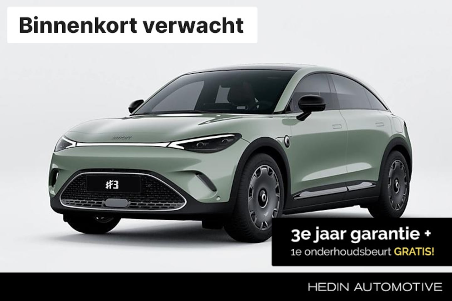 Smart #3 - Premium 66 kWh | *Bijtelling vanaf € 237,- per maand!* | Adaptieve Cruise Control | Beats - AutoWereld.nl