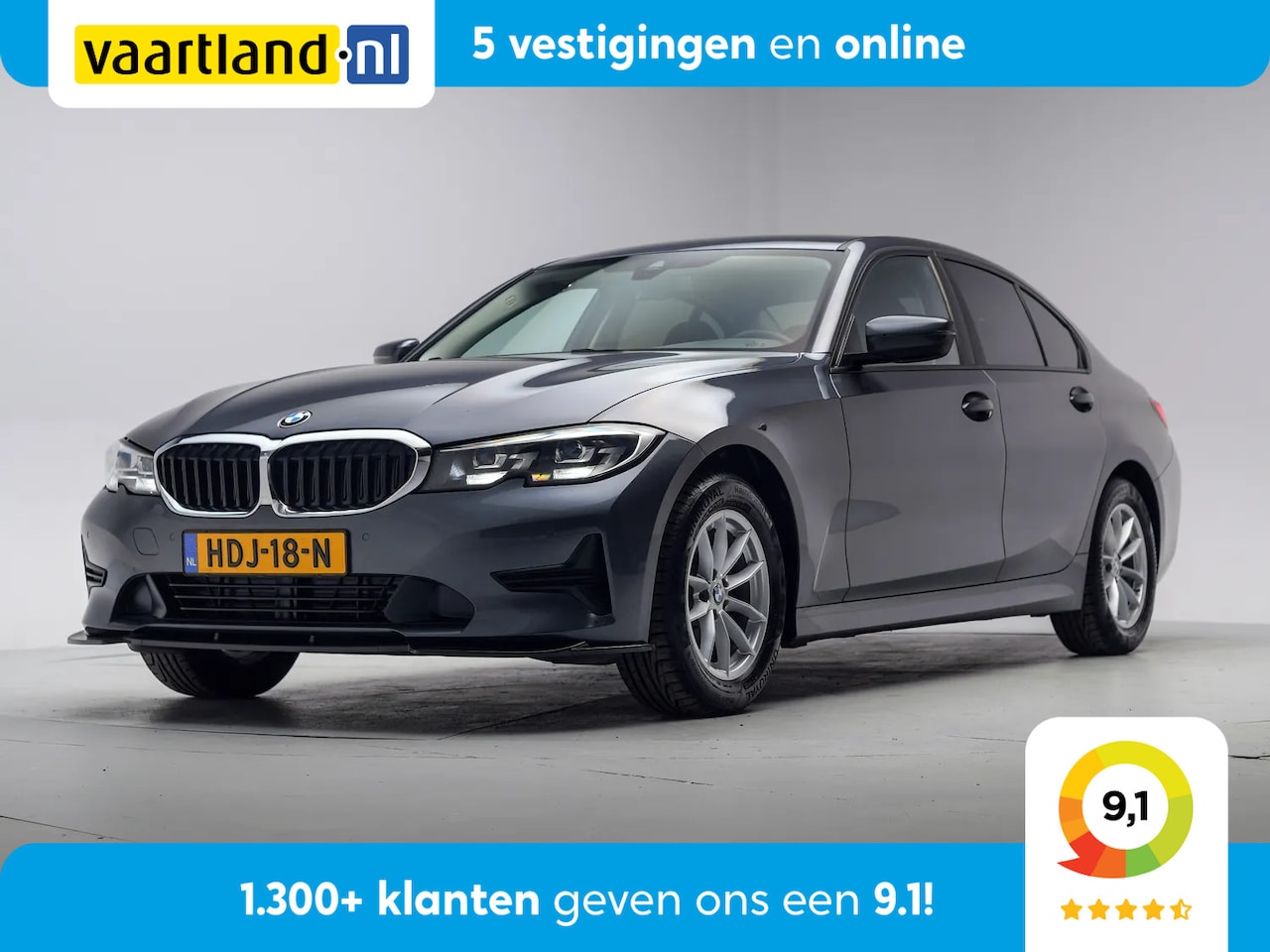 BMW 3-serie - 318i BnsEdPl[ Apple CarPlay Lederen bekleding LED koplampen] - AutoWereld.nl
