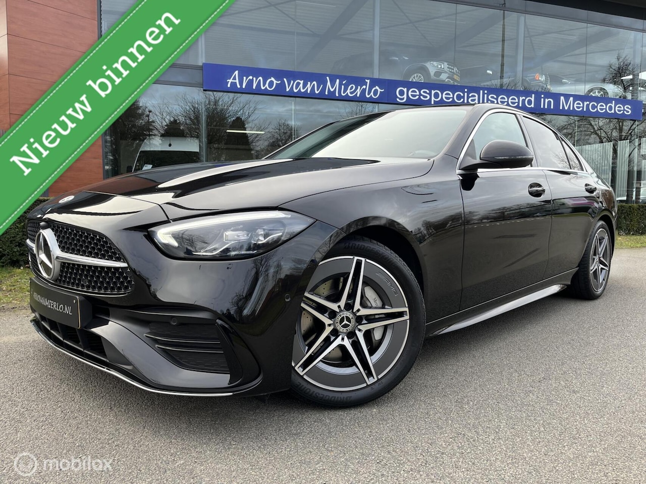 Mercedes-Benz C-klasse - 180 AMG Line Nieuw type, Camera Led Dodehoek assist - AutoWereld.nl
