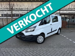 Ford Transit Custom - 2.2 TDCI DUBBEL CABINE APK NAP 6 PERSOON RIJDT SCHAKELT GOED