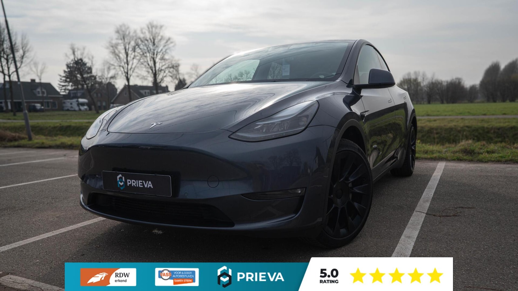 Tesla Model Y - Long Range AWD 75 kWh Dual Motor 514PK BTW-er - AutoWereld.nl