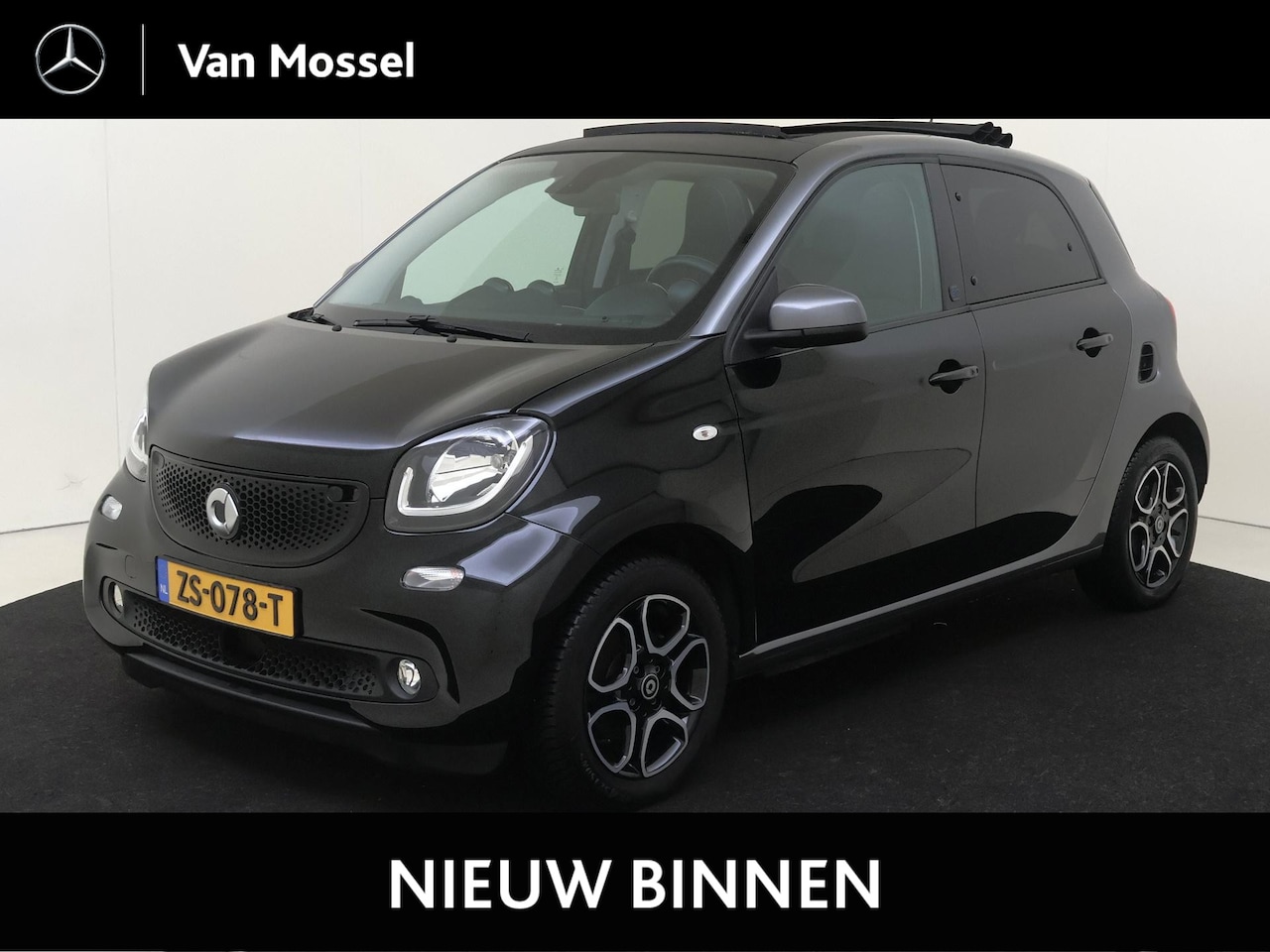 Smart Forfour - EQ Business Solution 18 kWh Schuifdak / Leder / Navi / Parkeercamera / - AutoWereld.nl