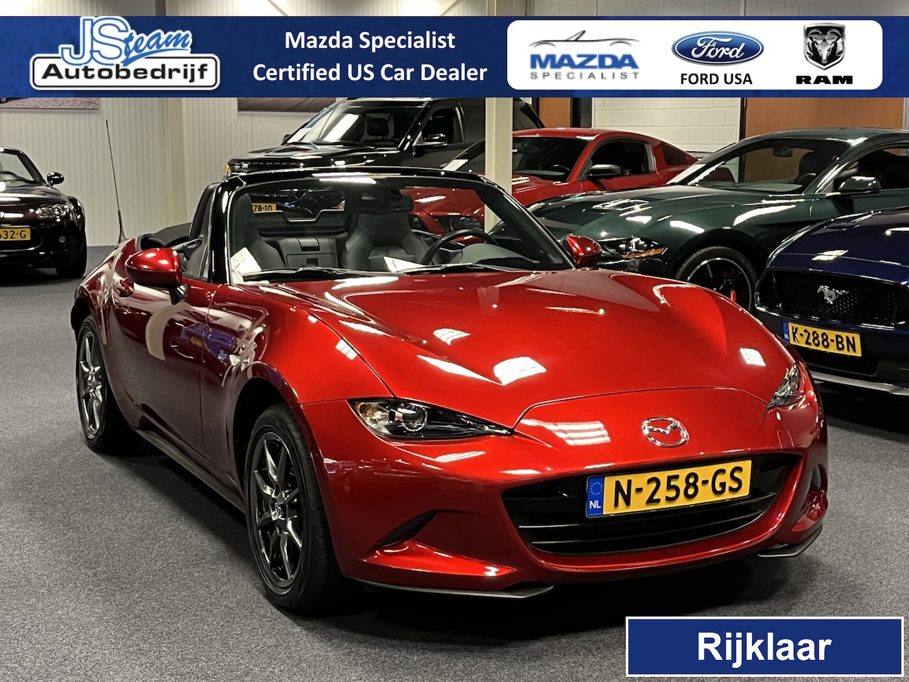 Mazda MX-5 - ND Roadster 1.5 SkyActiv-G 132PK GT-M Bose Leder Camera PDC - AutoWereld.nl