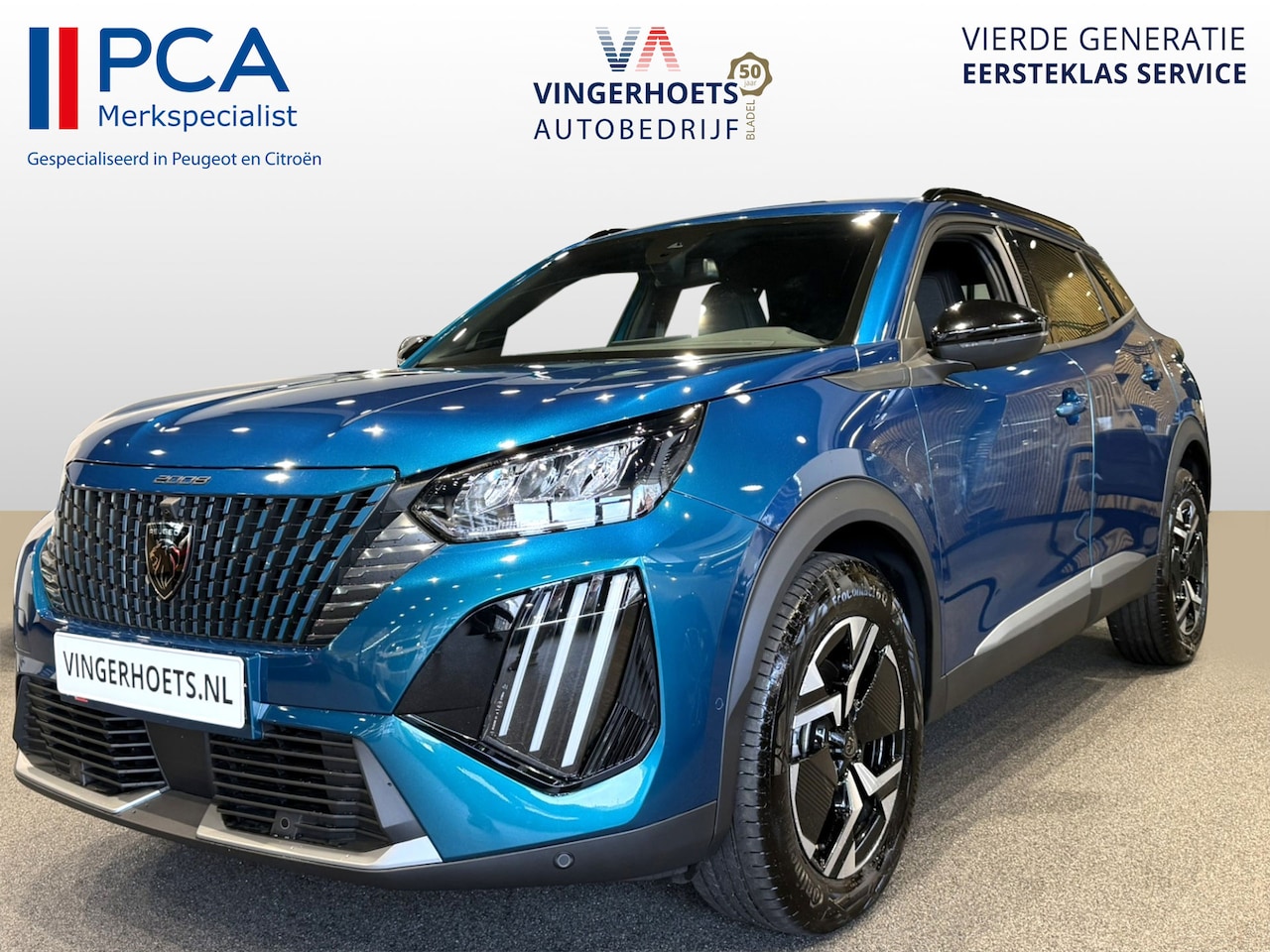 Peugeot 2008 - Hybride Benzine 145 Allure Automaat JXR-03-P * Voor & Achterzijde Parkeer Camera * Navigat - AutoWereld.nl