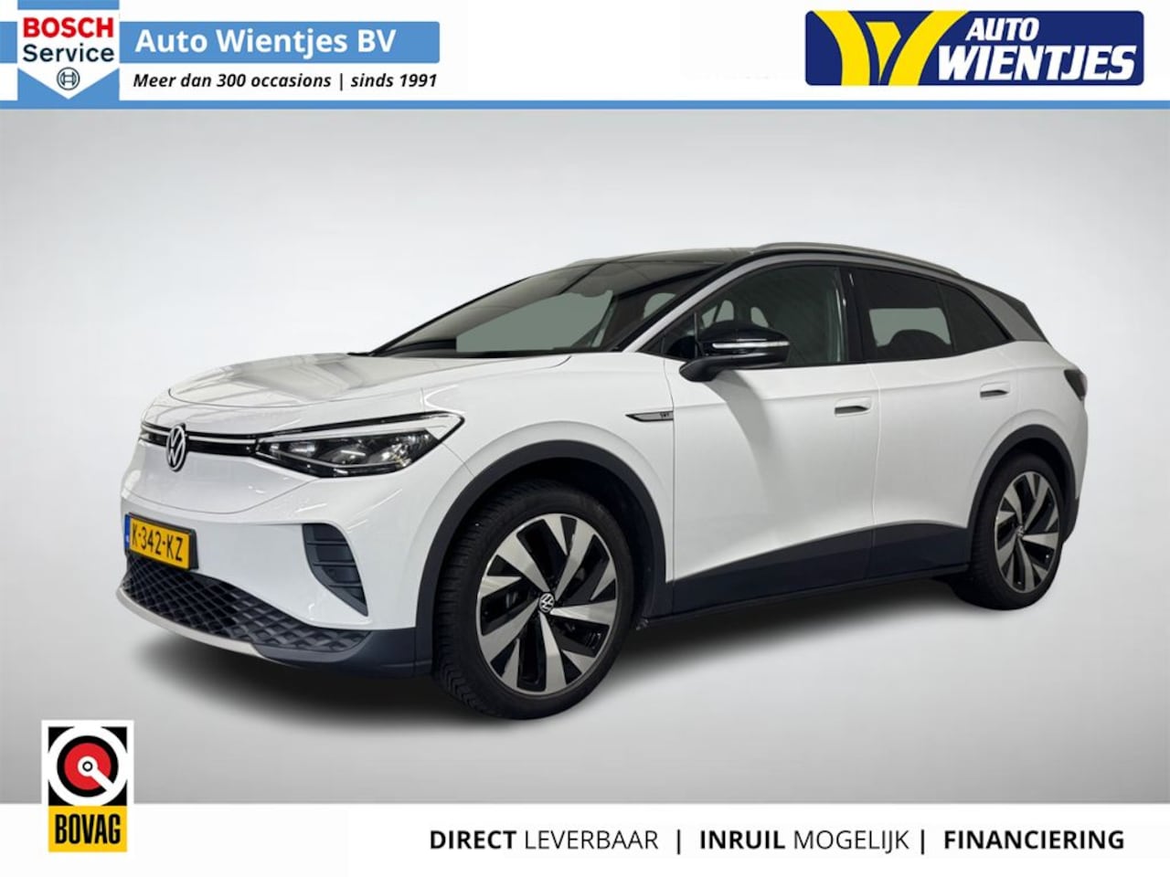 Volkswagen ID.4 - First Pro Performance 77kWh | SoH 92% | Navi | Camera | Trekhaak - AutoWereld.nl