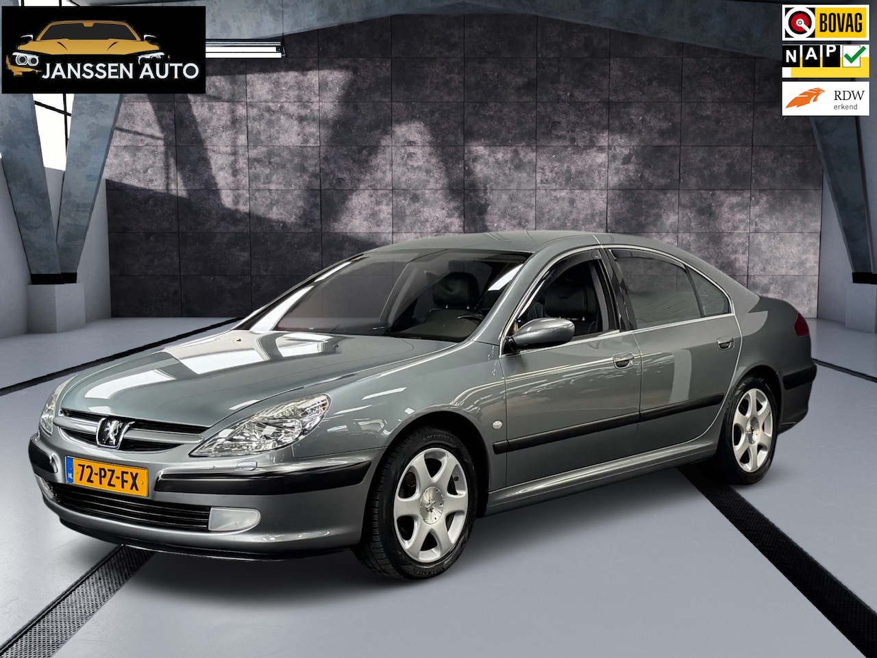 Peugeot 607 - 2.2-16V Executive | NL Auto | NAP | Leder | Memory | Navi | Xenon | VOl opties - AutoWereld.nl