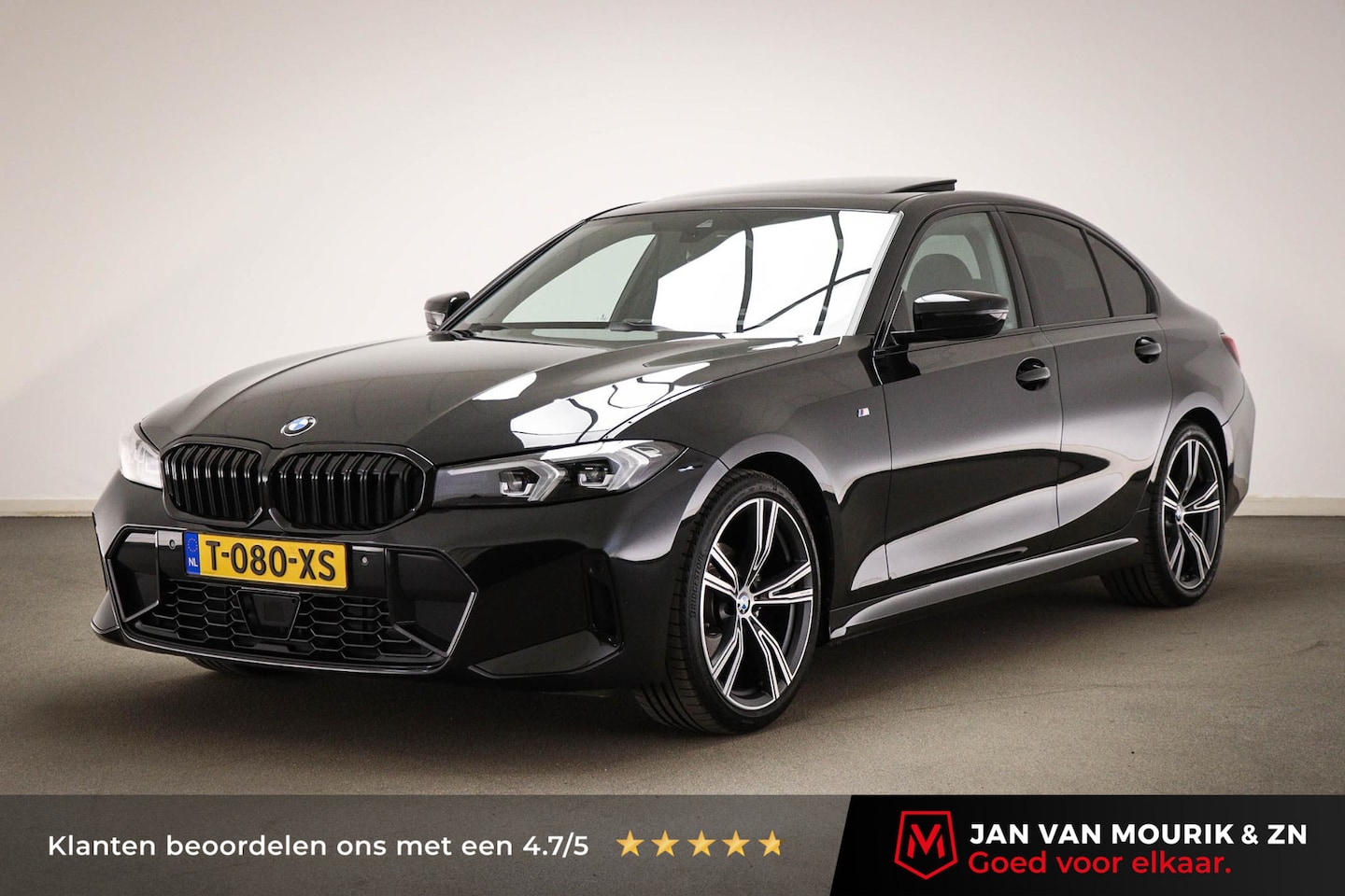 BMW 3-serie - 318i M-Sport | TRAVEL- PACK | KANTELDAK | STOELVERWARMING | DAB | APPLE | 19" - AutoWereld.nl