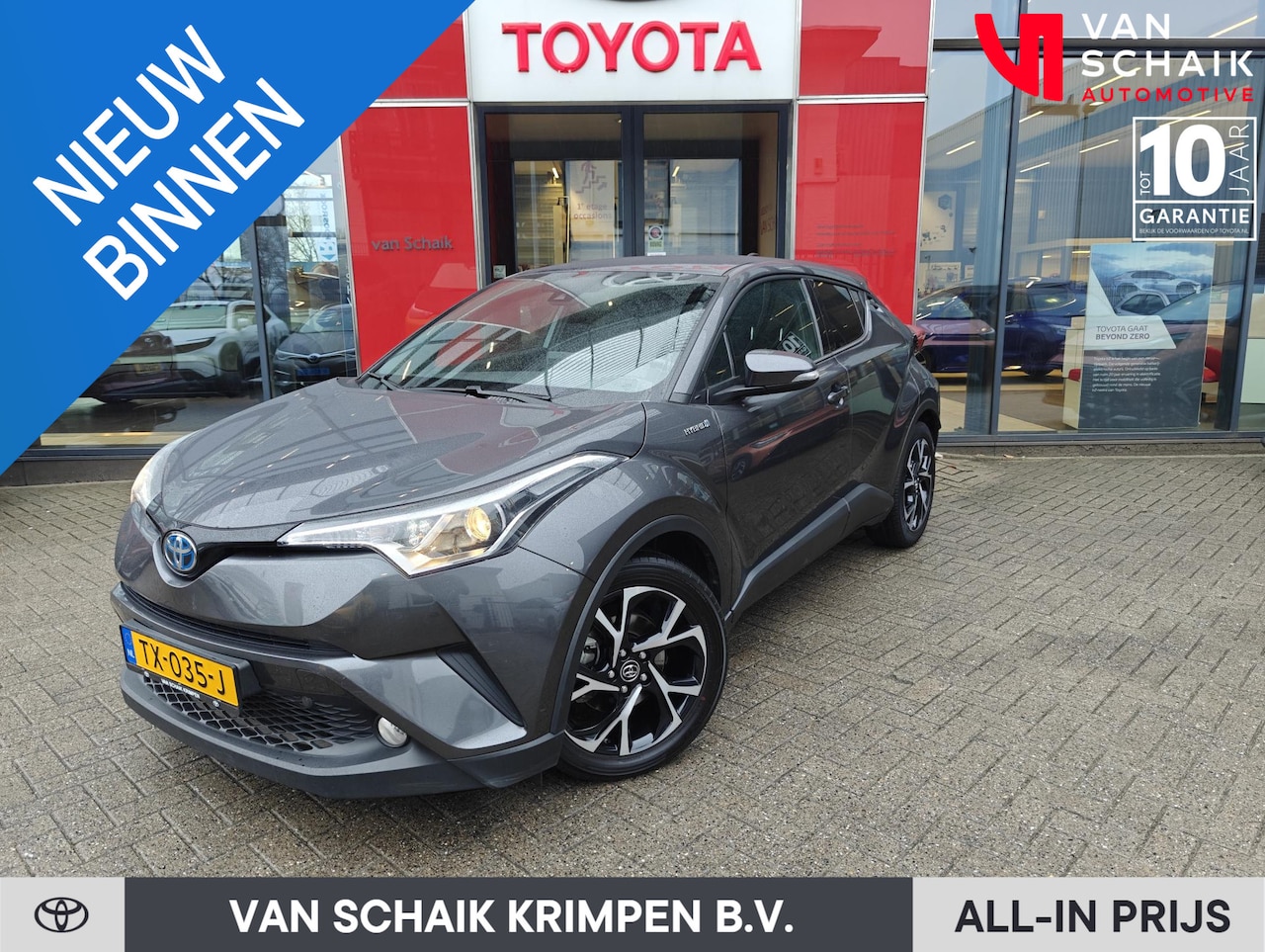 Toyota C-HR - 1.8 Hybrid Dynamic Stoelverwarming, afneembare trekhaak - AutoWereld.nl