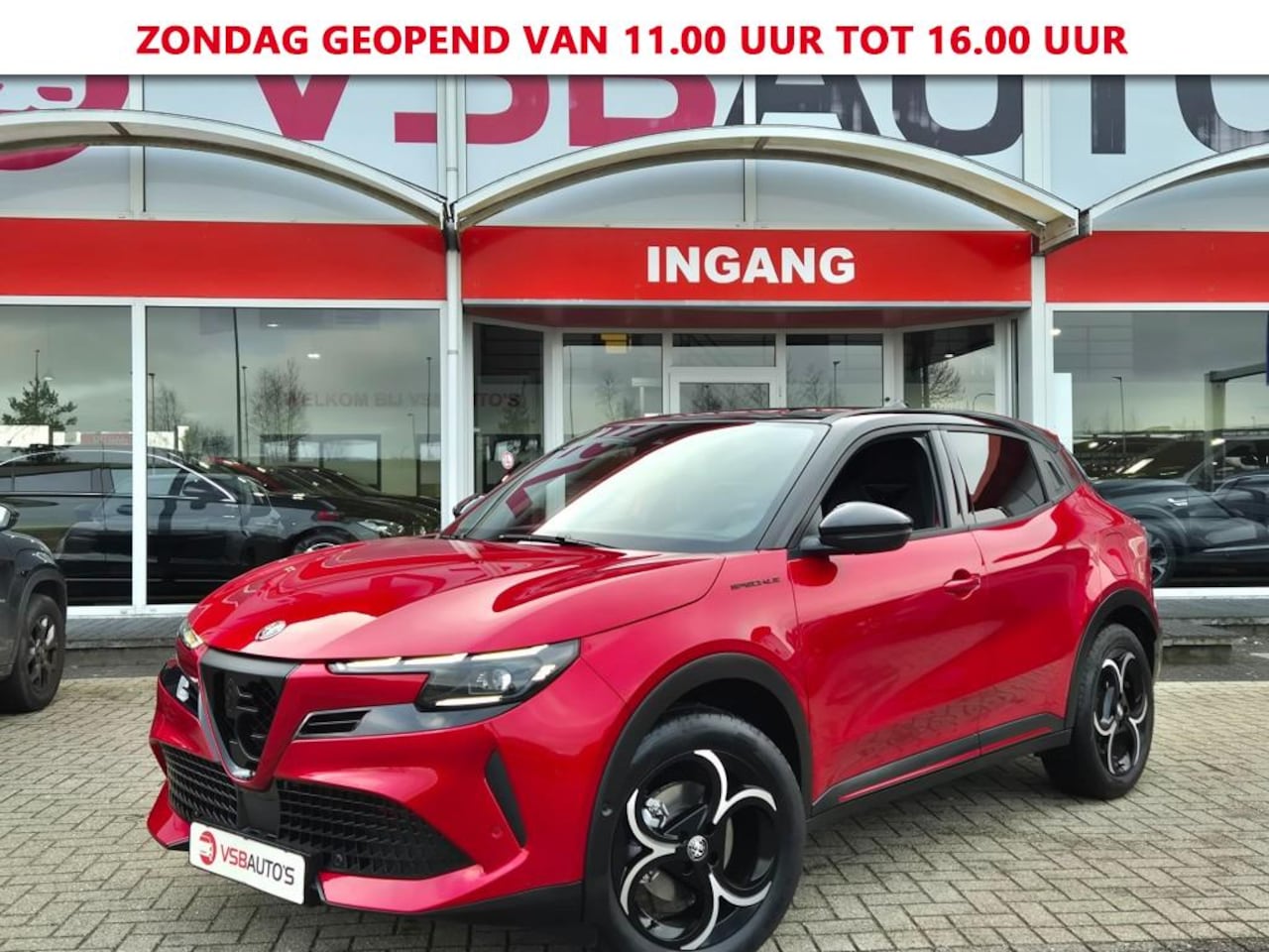 Alfa Romeo Junior - 1.2 HYBRID 136PK AUT. VGT-SPECIALE NAVI CAMERA CARPLAY AIRCO LMV PDC - AutoWereld.nl