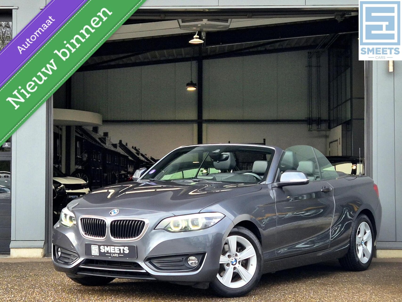 BMW 2-serie Cabrio - 218i High Executive Automaat |HK|Leer|Navi - AutoWereld.nl