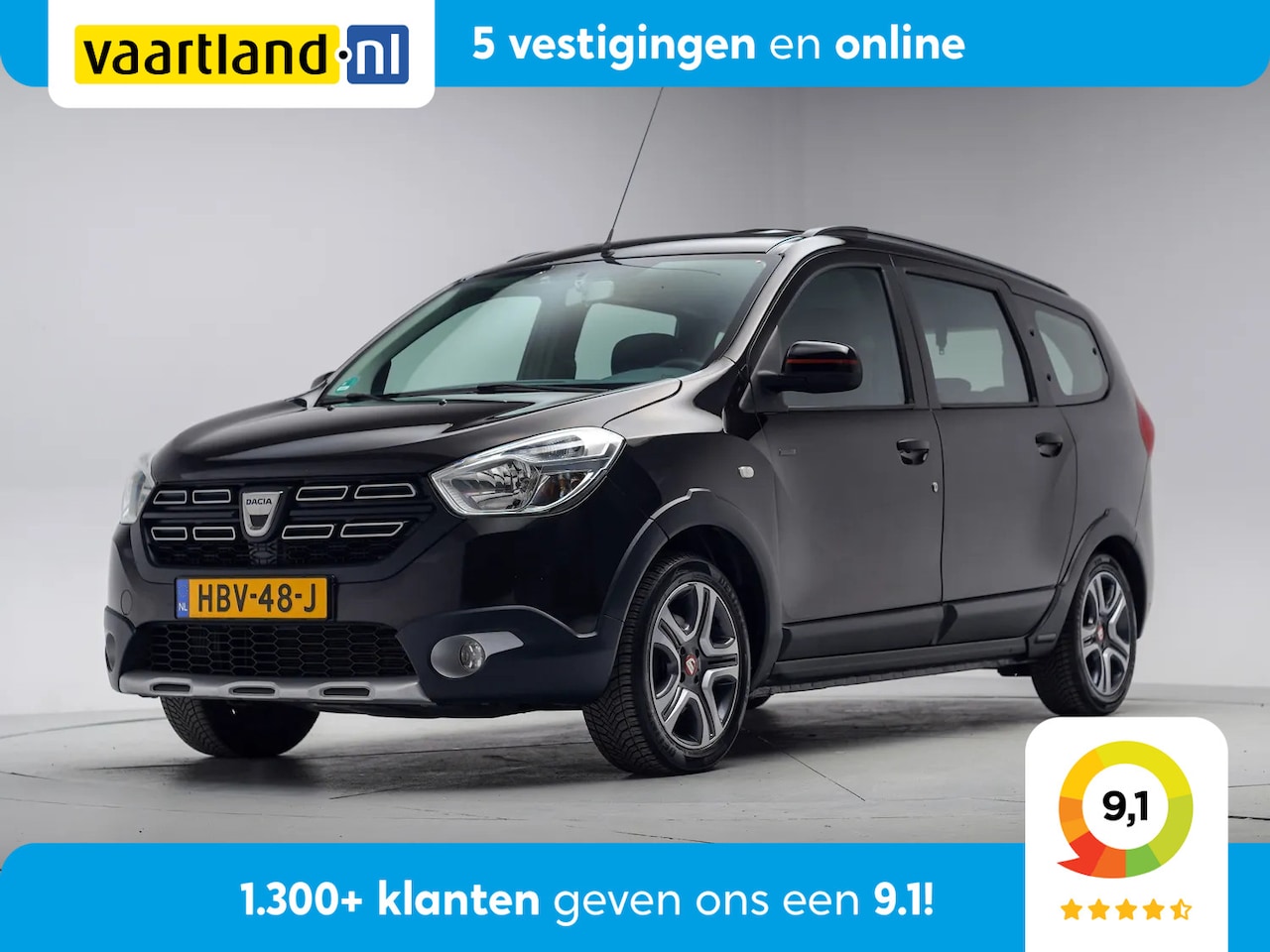 Dacia Lodgy - Lodgy - 1.3 TCe Tech Road 7p. [ Camera Trekhaak Navi ] - AutoWereld.nl