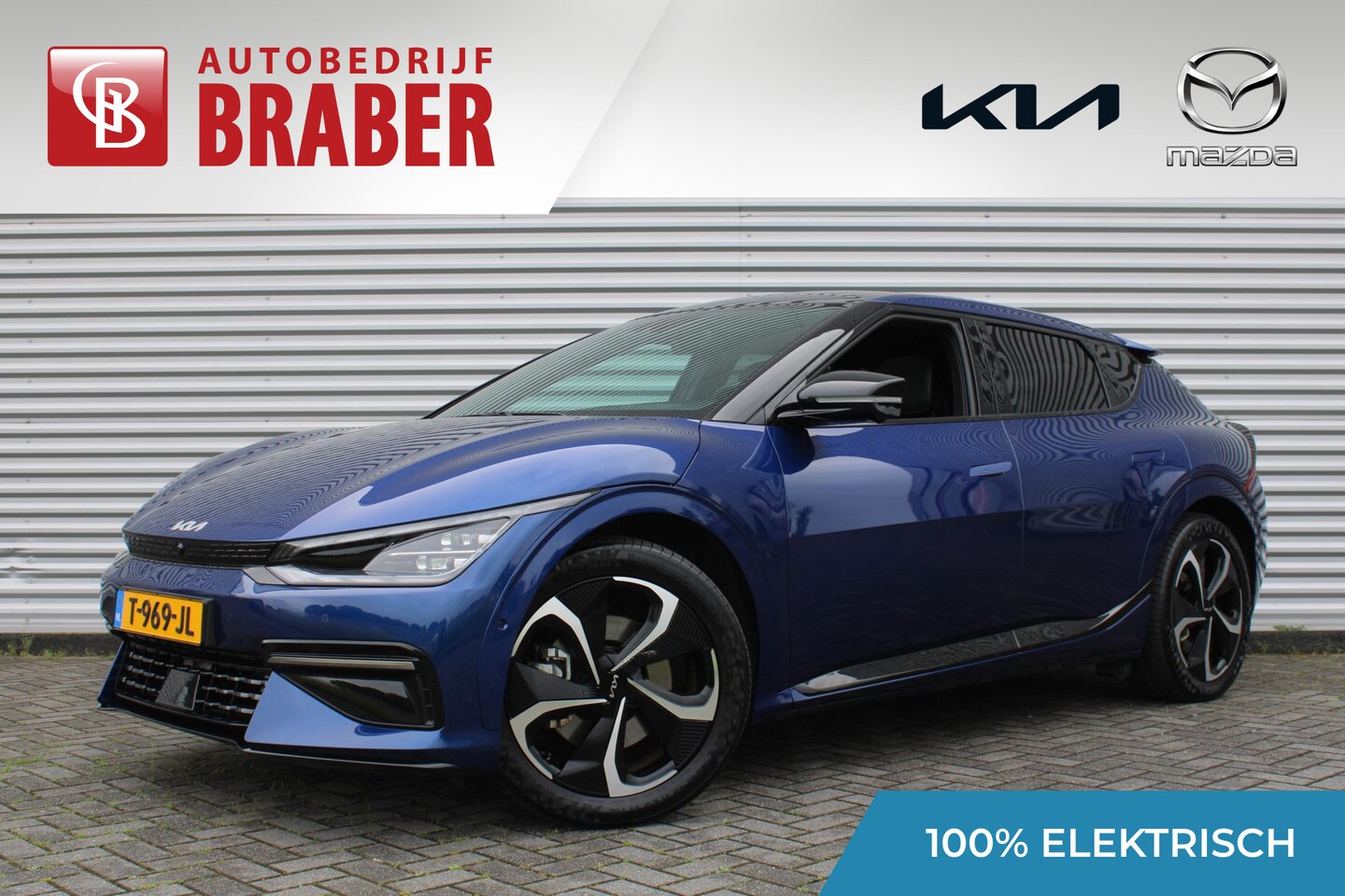 Kia EV6 - GT-Line AWD 77.4 kWh | 325 PK | Stuur-/stoelverwarming + ventilatie | Camera rondom | Pano - AutoWereld.nl