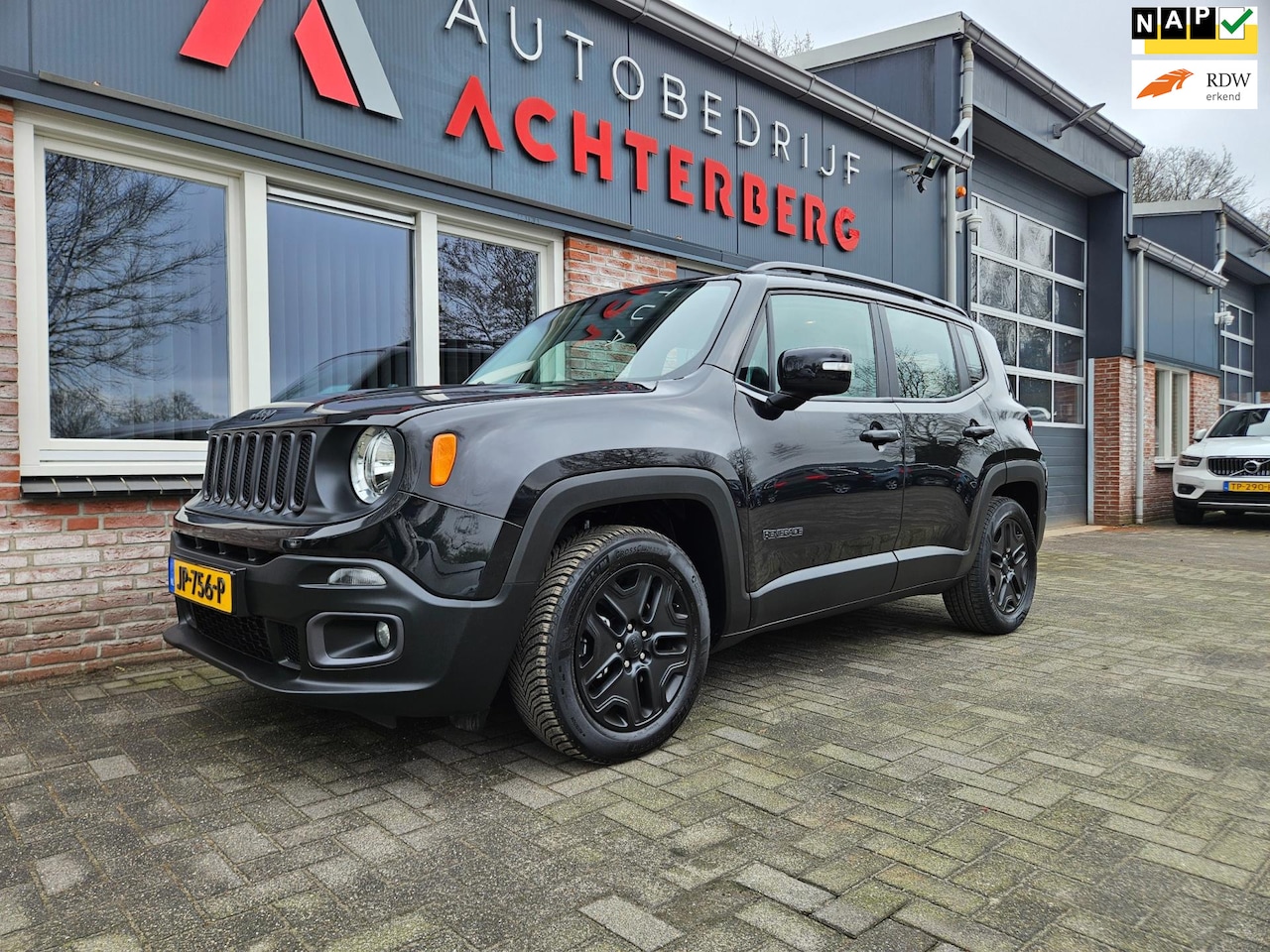 Jeep Renegade - 1.4 MultiAir Longitude Trekhaak! Automaat! Nette Auto! Dealer Onderhouden! Cruise Control! - AutoWereld.nl