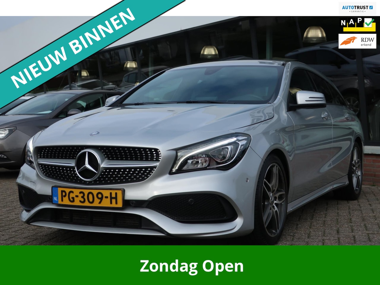 Mercedes-Benz CLA-klasse Shooting Brake - 180 Business Solution AMG 180 Business Solution AMG - AutoWereld.nl