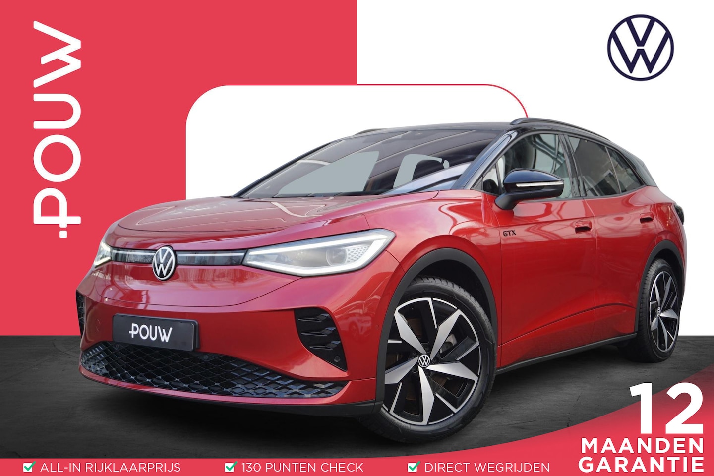 Volkswagen ID.4 - GTX 299pk 4Motion 77 kWh | IQ Light | Navigatie | Achteruitrijcamera - AutoWereld.nl