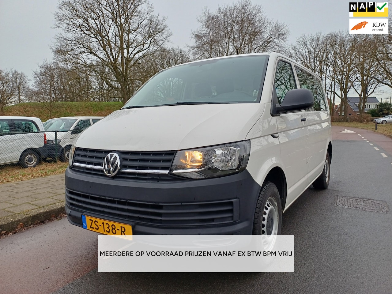 Volkswagen Transporter Kombi - 2.0 TDI L1H19PERSONEN/PRIJS EX BTW BPM VRIJ / 35X OP VOORRAAD - AutoWereld.nl