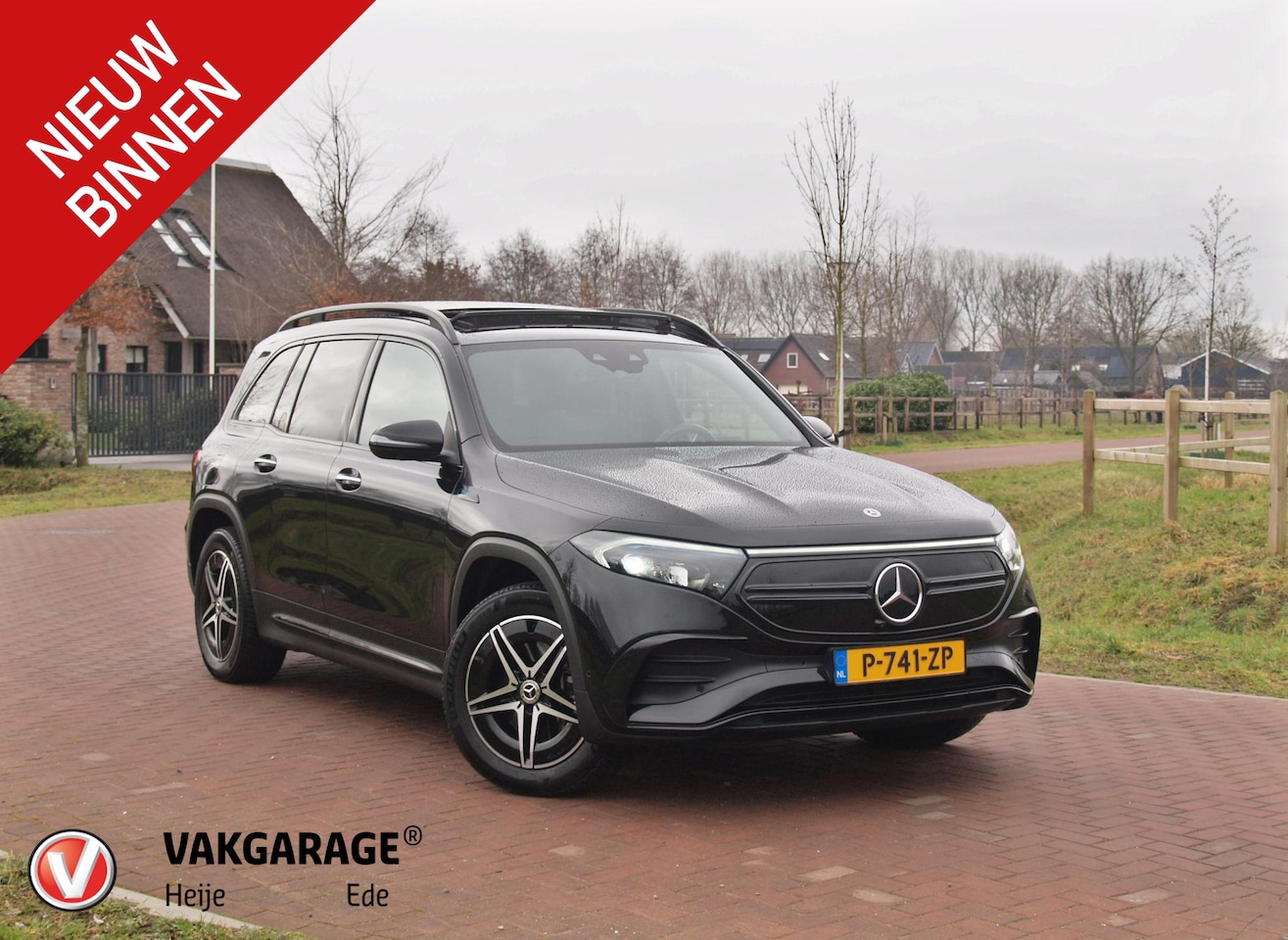 Mercedes-Benz EQB - 250 AMG Line 67 kWh | SOH 95% | Panoramadak | Head-Up Display | 360 Camera | Sfeerverlicht - AutoWereld.nl