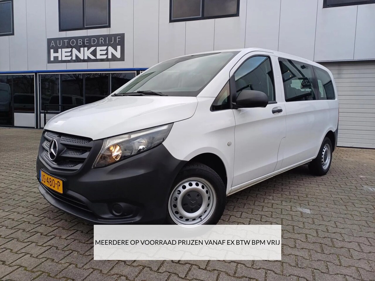 Mercedes-Benz Vito Tourer - 109 BlueTEC Base Lang 9PERSONEN/PRIJS EX BTW BPM VRIJ / 6X OP VOORRAAD /EINDEJAARS AKTIE - AutoWereld.nl