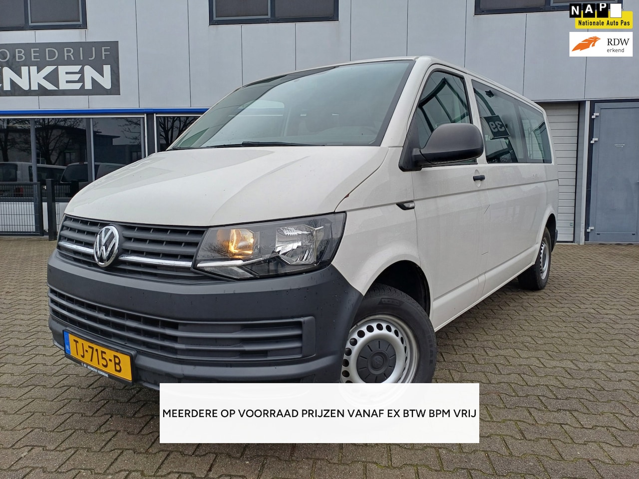 Volkswagen Transporter Kombi - 2.0 TDI L2H1 9PERSONEN/PRIJSEXBTW BPM VRJ/AIRCO/ORGNEDERLANDS - AutoWereld.nl