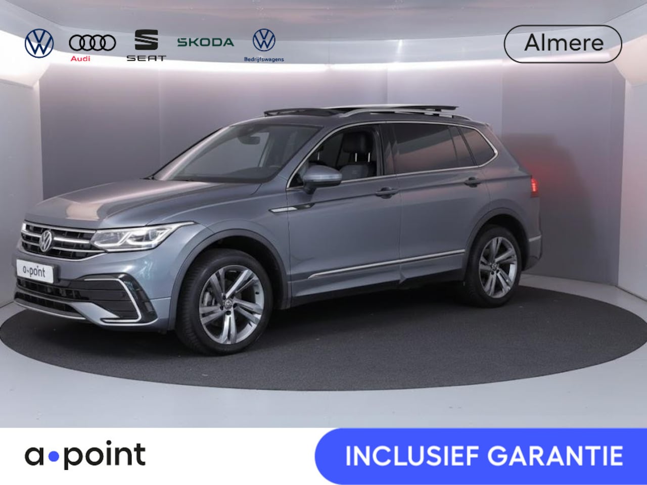Volkswagen Tiguan Allspace - 1.5 TSI R-Line Business 7p. 150 pk Automaat (DSG) | Verlengde garantie | Navigatie | Panor - AutoWereld.nl