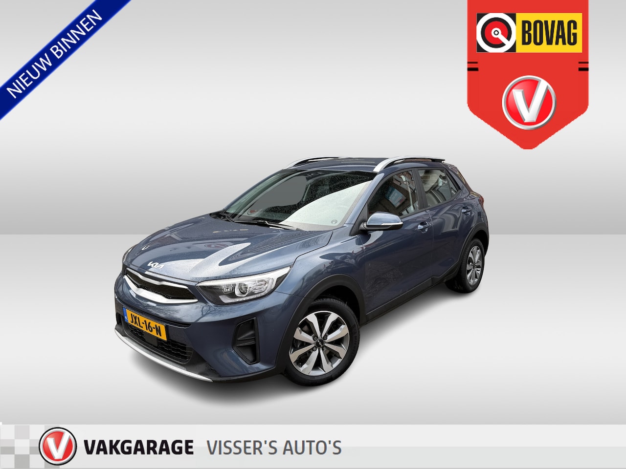 Kia Stonic - 1.0 T-GDi MHEV DynamicLine | voorstoelverwarming | stuurverwarming | carplay/androidauto | - AutoWereld.nl
