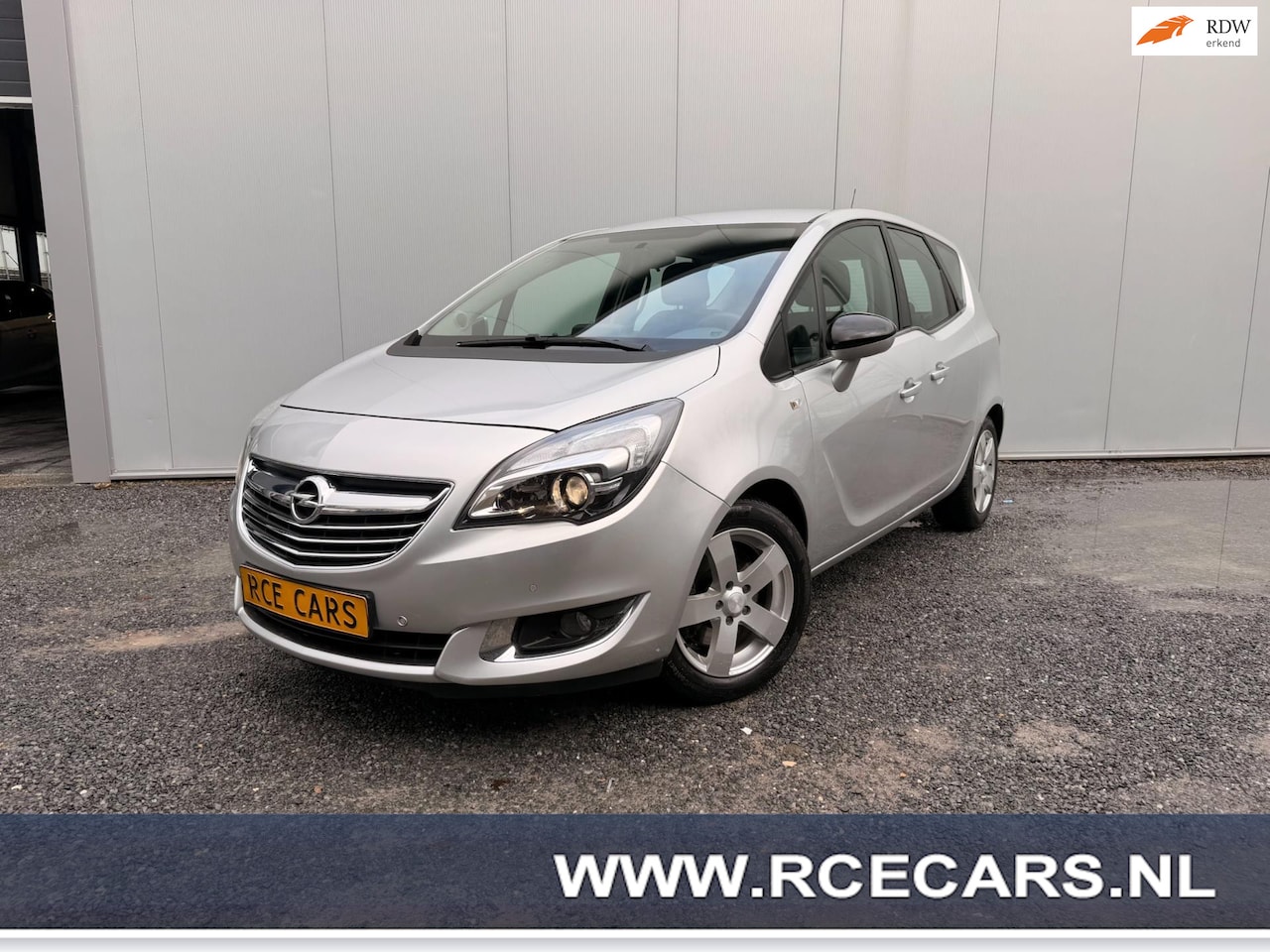 Opel Meriva - 1.4 Turbo Cosmo Automaat Navigatie Stoel-Stuurverw Cruisecontr Trekhaak Clima PDC - AutoWereld.nl