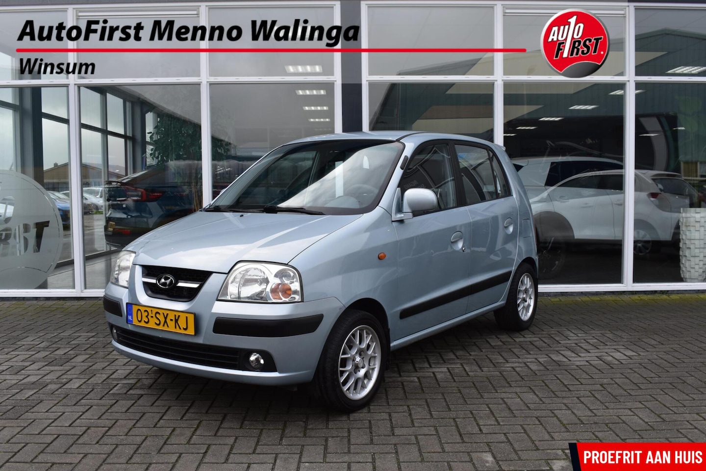Hyundai Atos - 1.1i Dynamic Young|Automaat!|Org. Nederlands|Airco|Elek. Ramen| - AutoWereld.nl